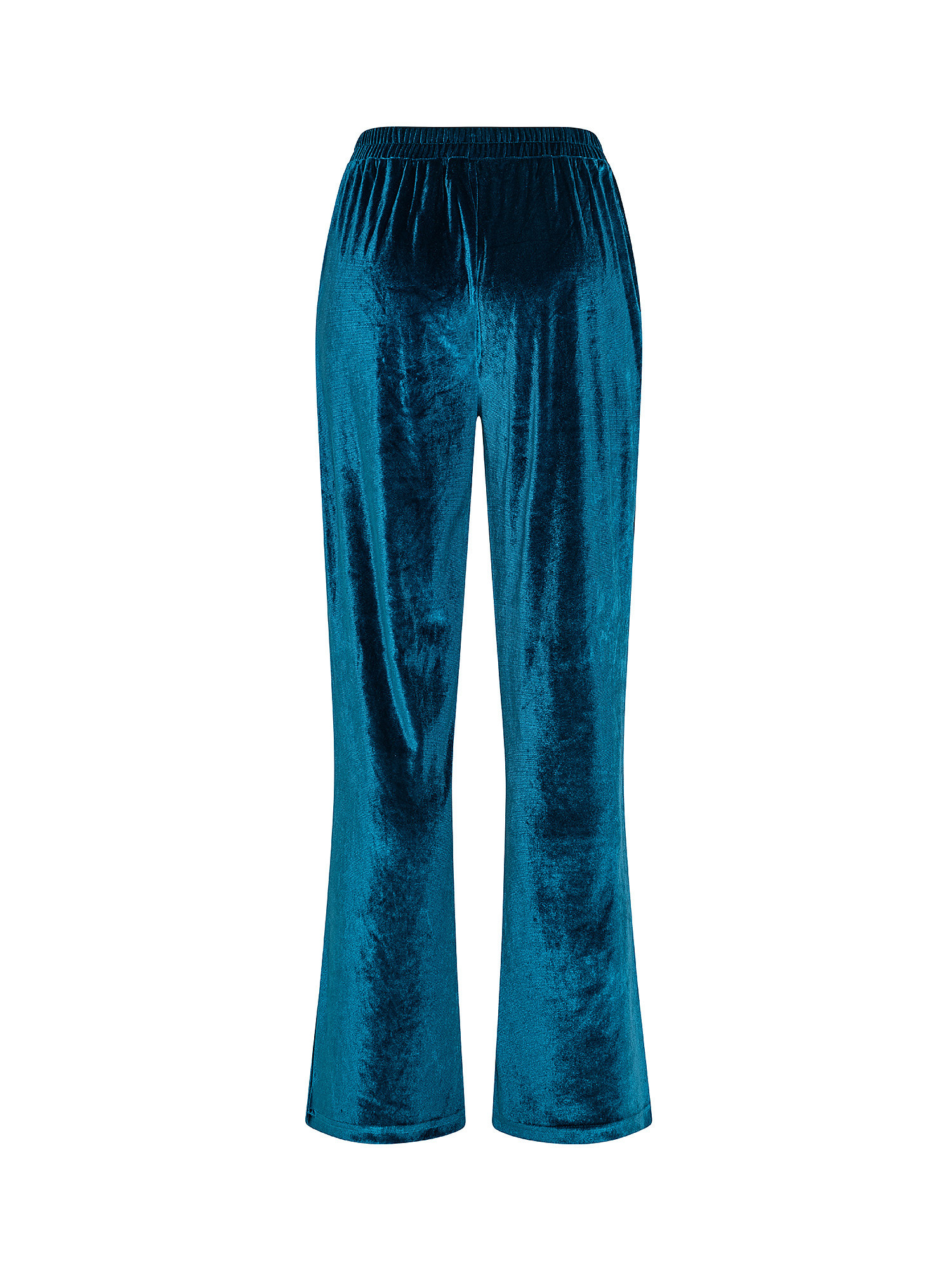 Velor trousers, Green teal, large image number 1