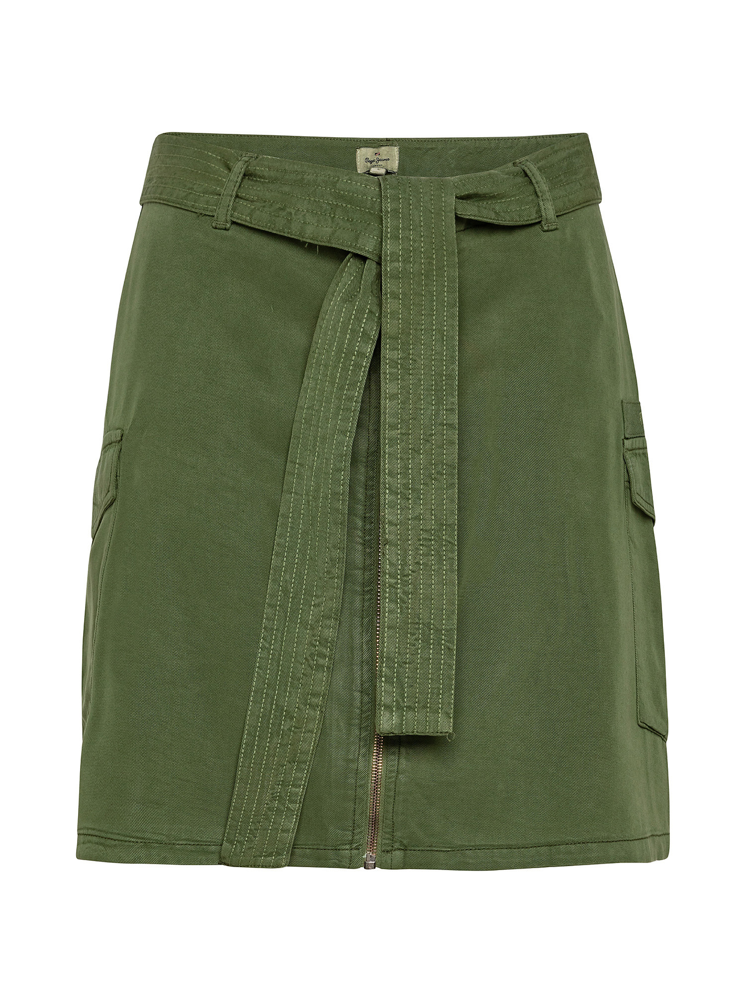 Floren skirt with zip, Green, large image number 0