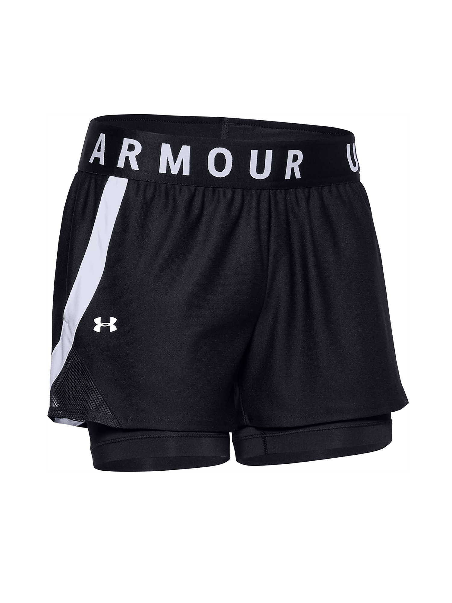 Under Armour - UA Play Up 2 in 1 Shorts, Black, large image number 0