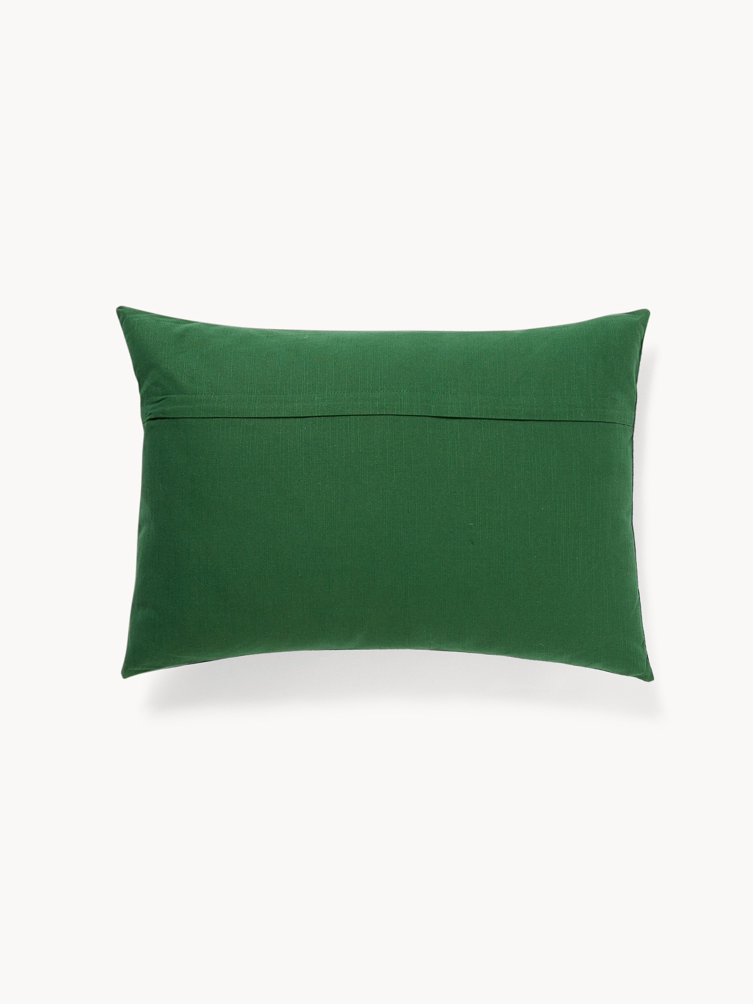 35x50 cm pillow with laster cutouts, Green, large image number 1