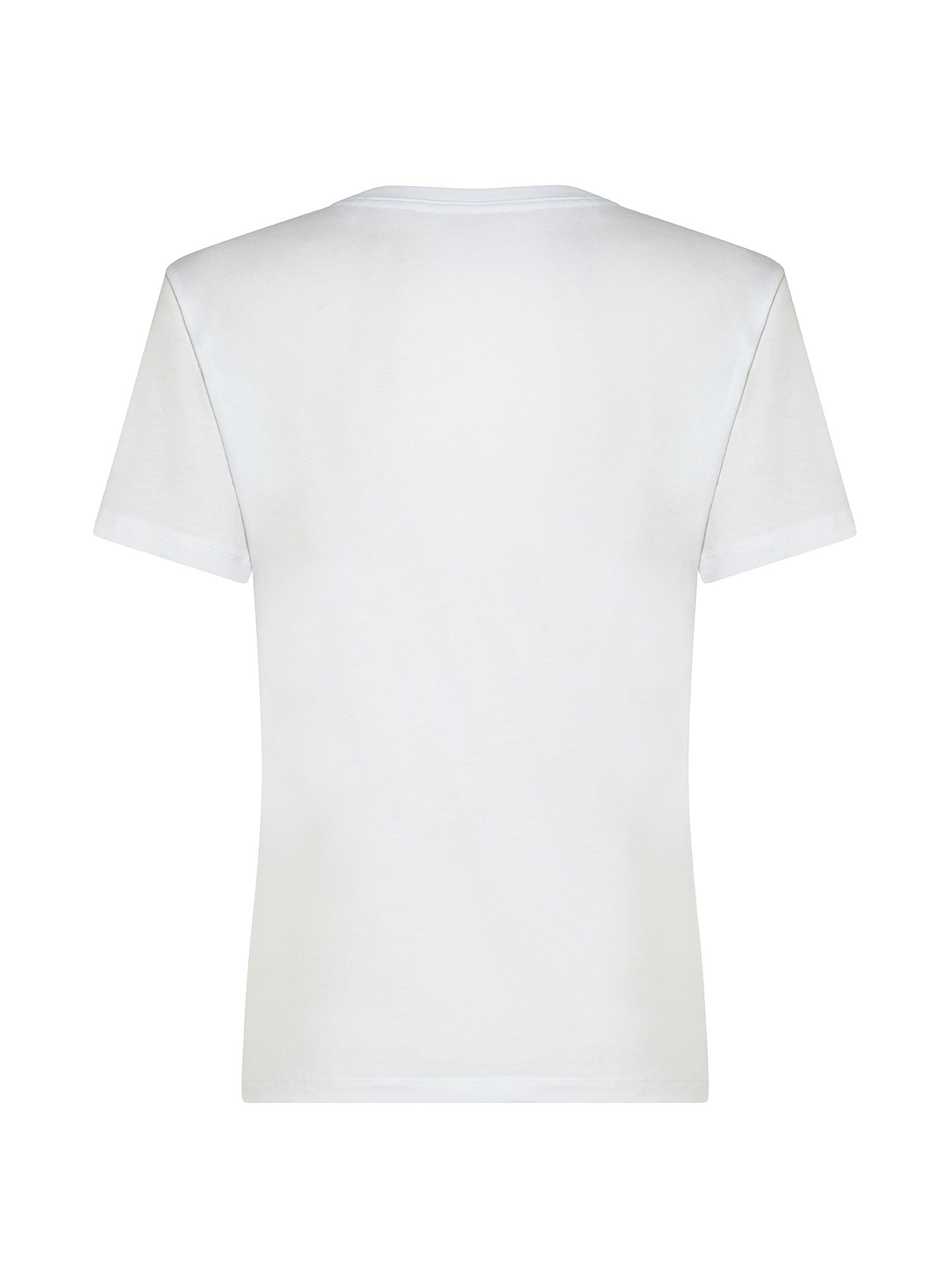 Poppy T-shirt with print, White, large image number 1