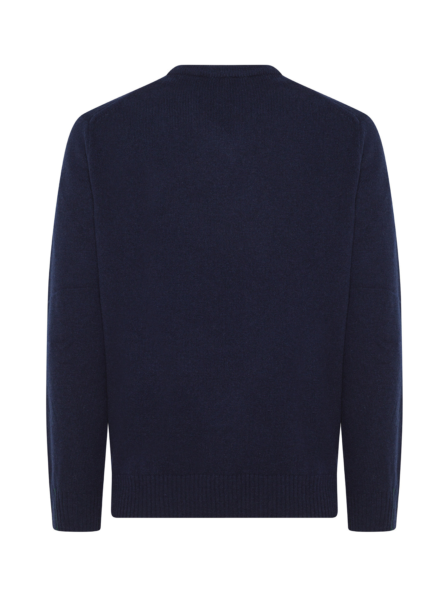 Lacoste - Wool V-neck pullover, Blue, large image number 1