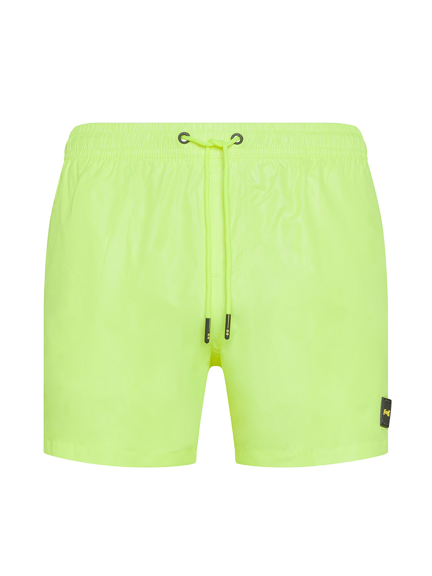F**K - Shiny swim shorts, Lime Green, large image number 0