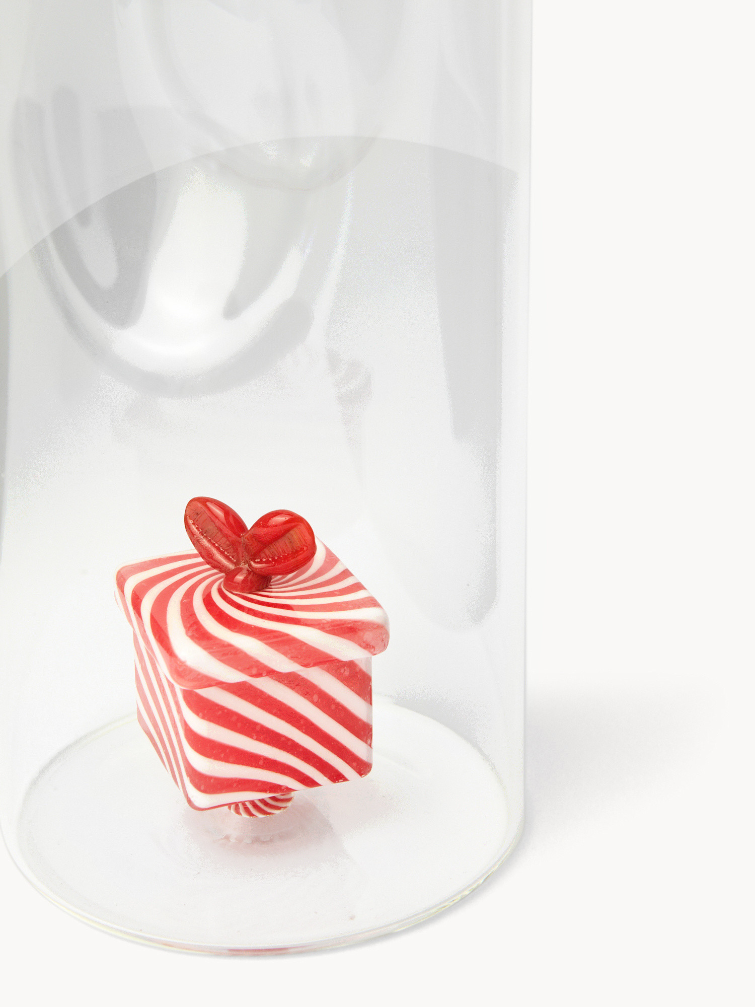Borosilicate Glass Carafe with Gift Detail, Transparent, large image number 1