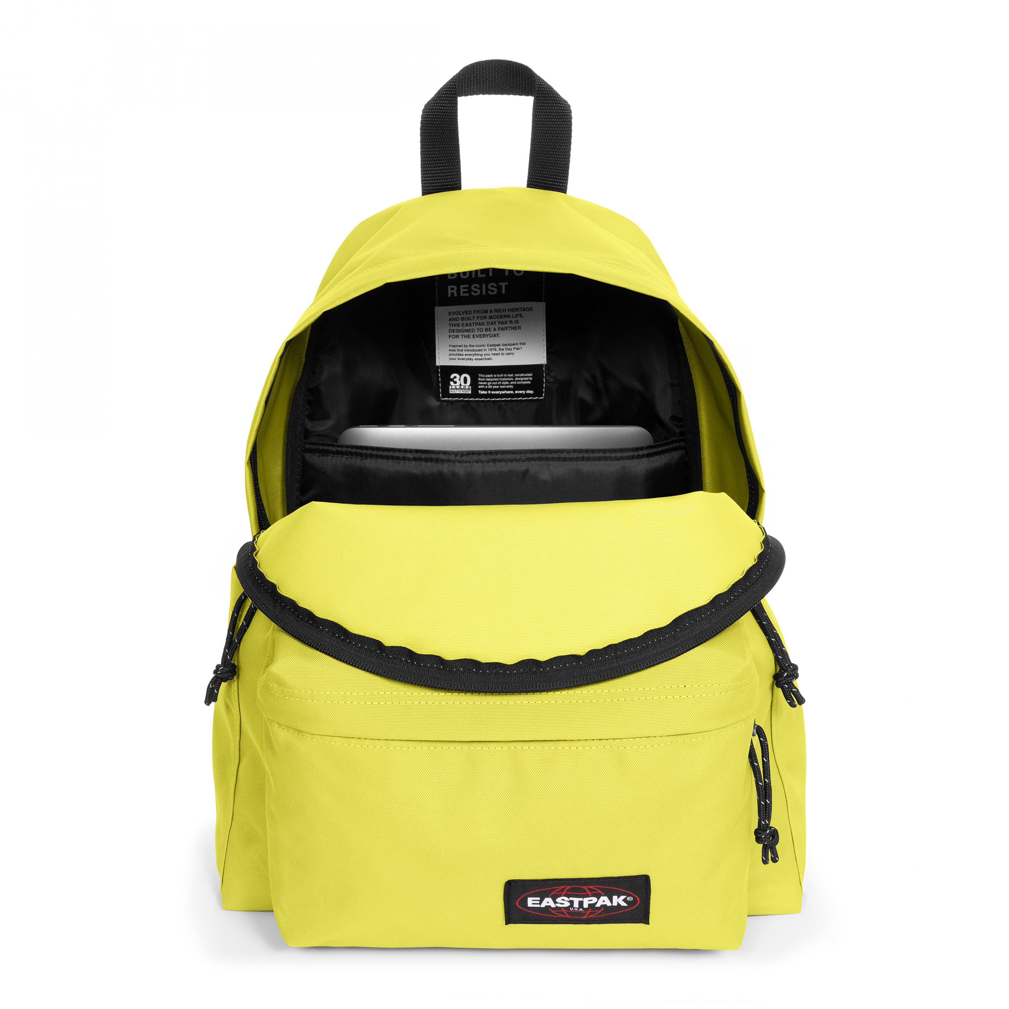 Eastpak - Day Pak'r Neon Lime backpack, Yellow, large image number 1