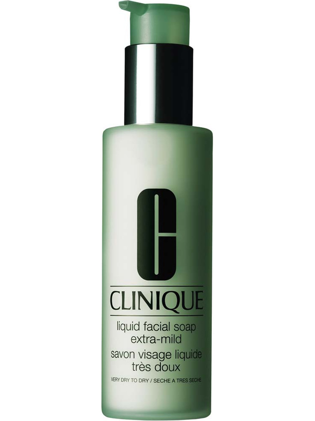 Clinique liquid facial soap extra mild with dispenser - dry skin 200 ml