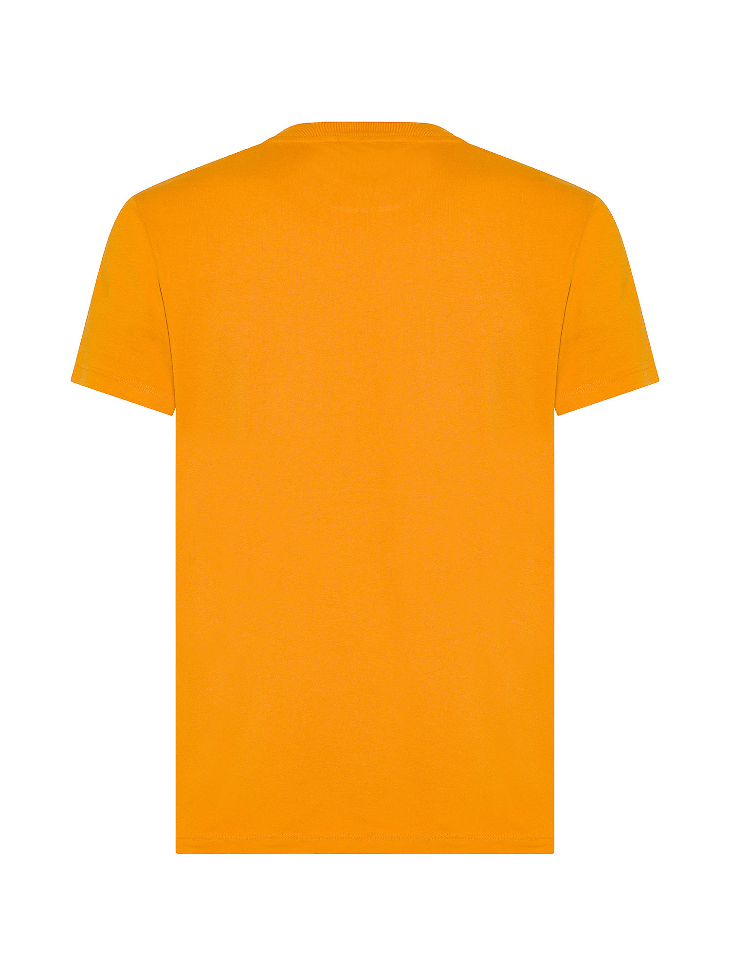 Superdry Crew Neck Logo T-Shirt, Orange, large image number 1