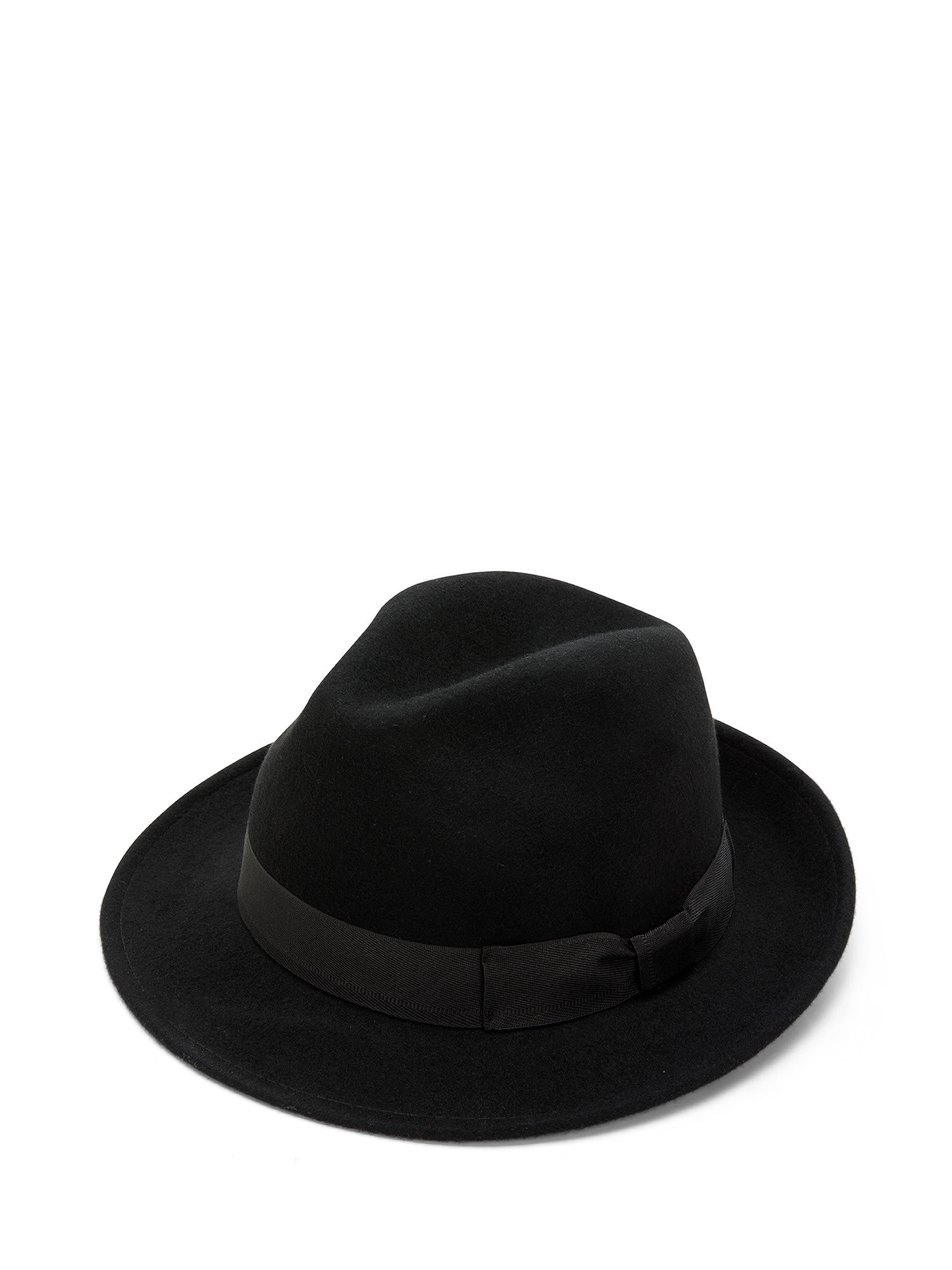 Luca D'Altieri - Felt hat, Black, large image number 0