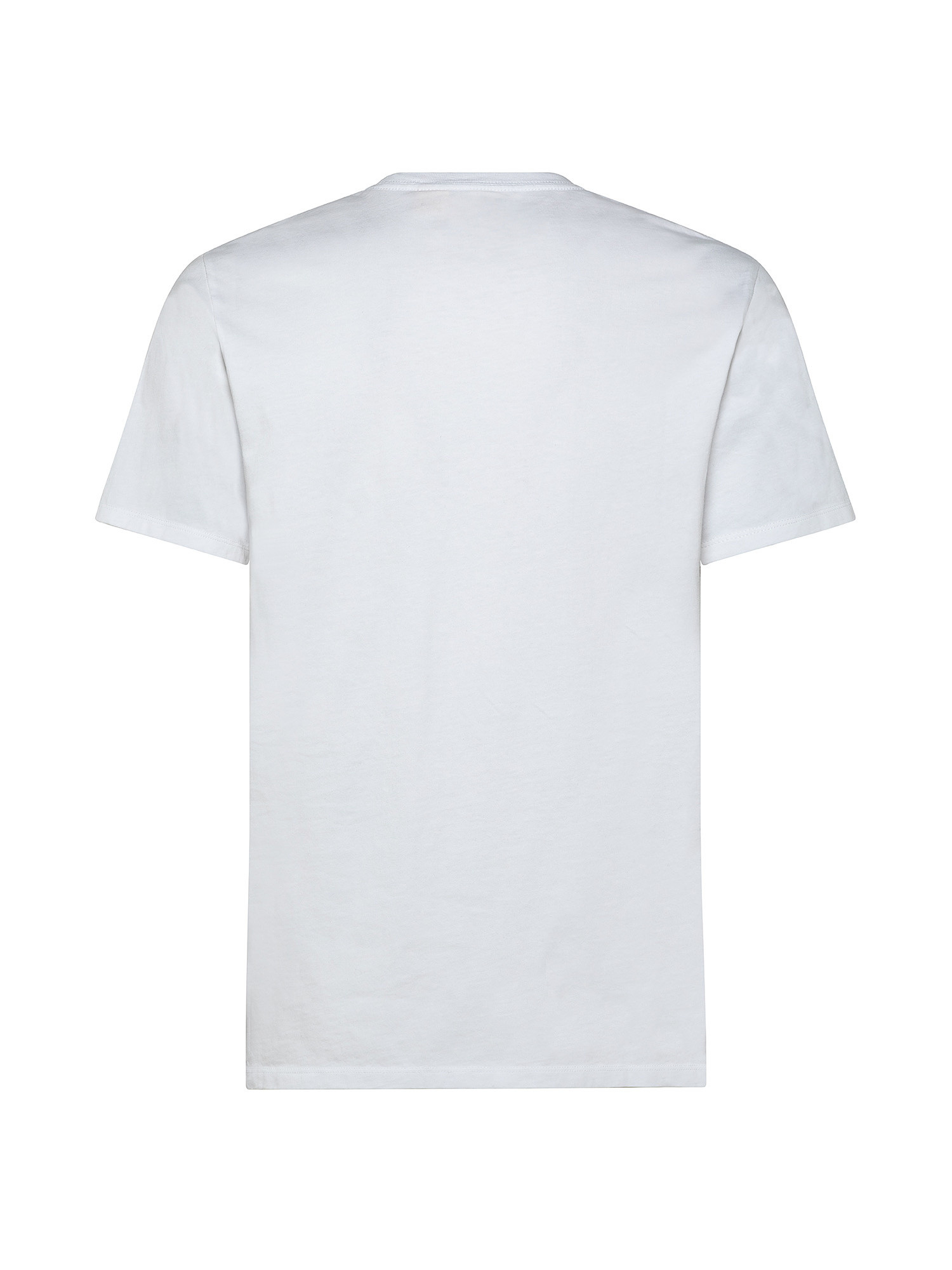 T-shirt Original con logo, Bianco, large image number 1