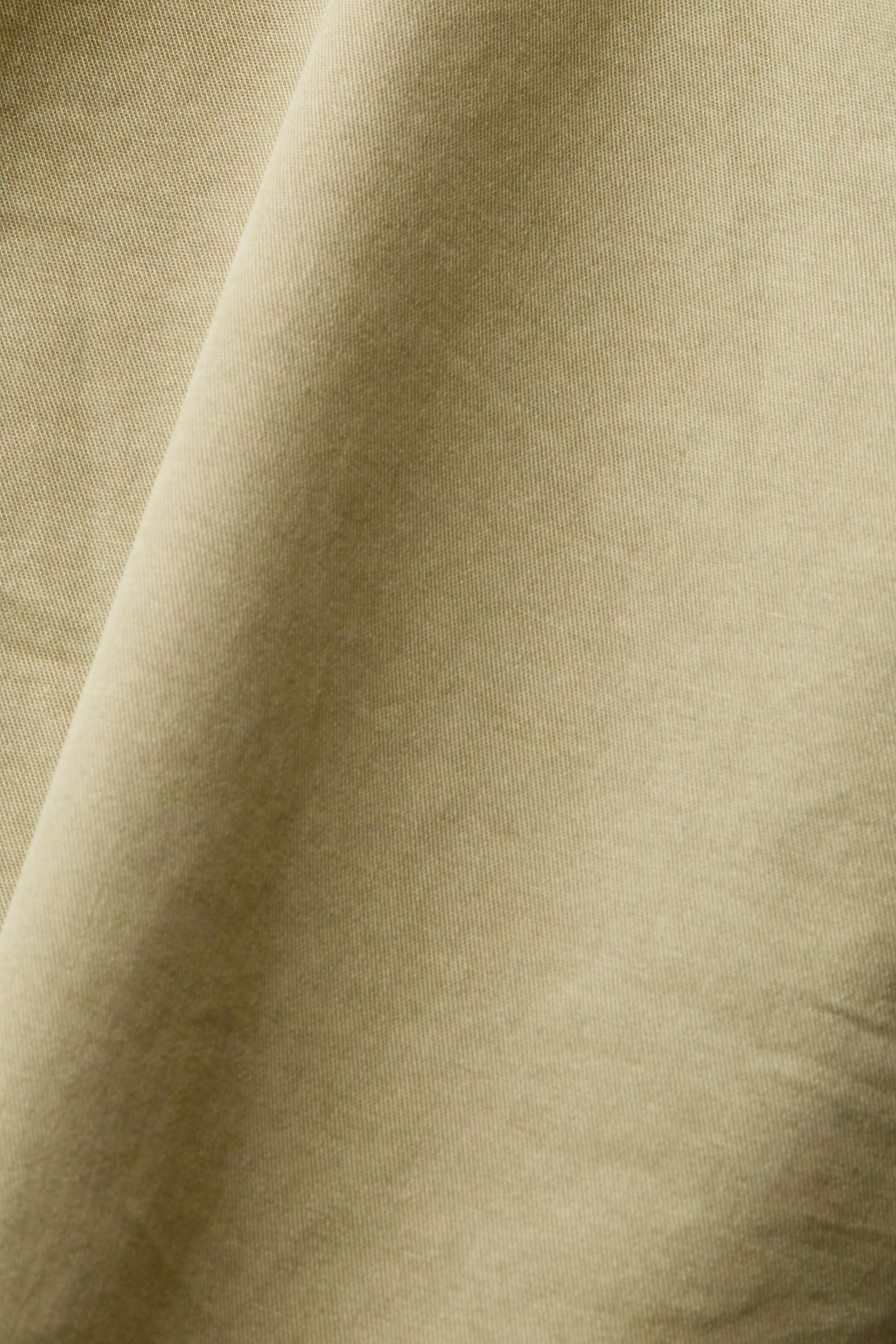 Esprit - Shorts con cintura intrecciata in rafia, Azzurro, large image number 3