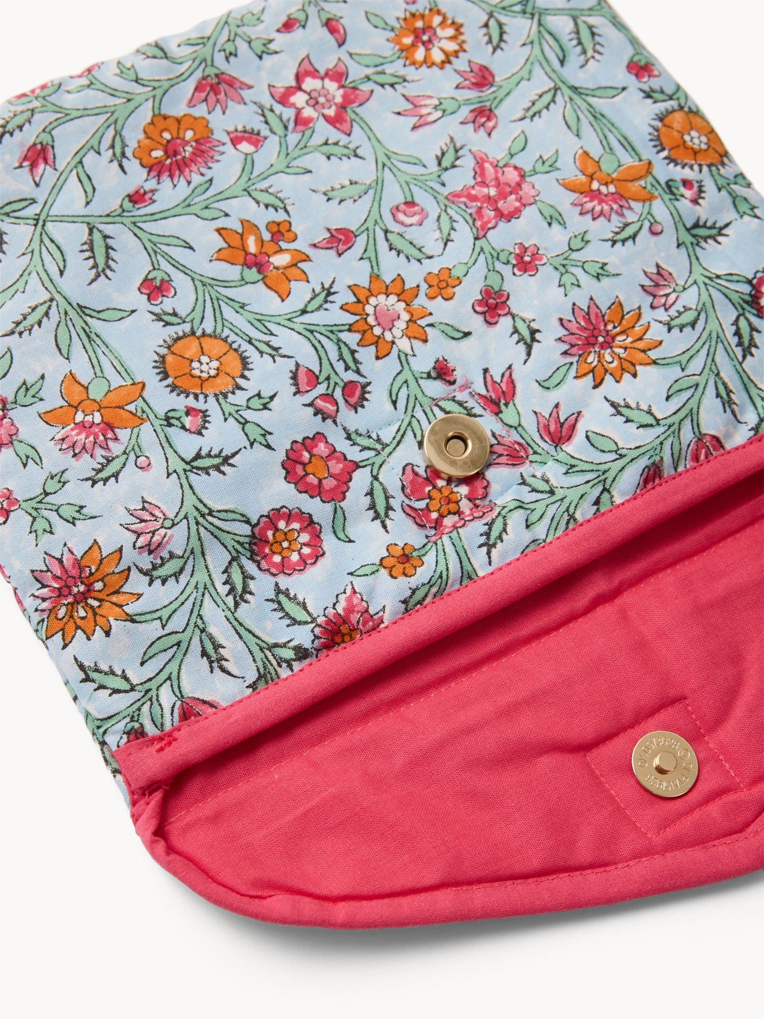 Porta laptop in tessuto stampato, Multicolor, large image number 1