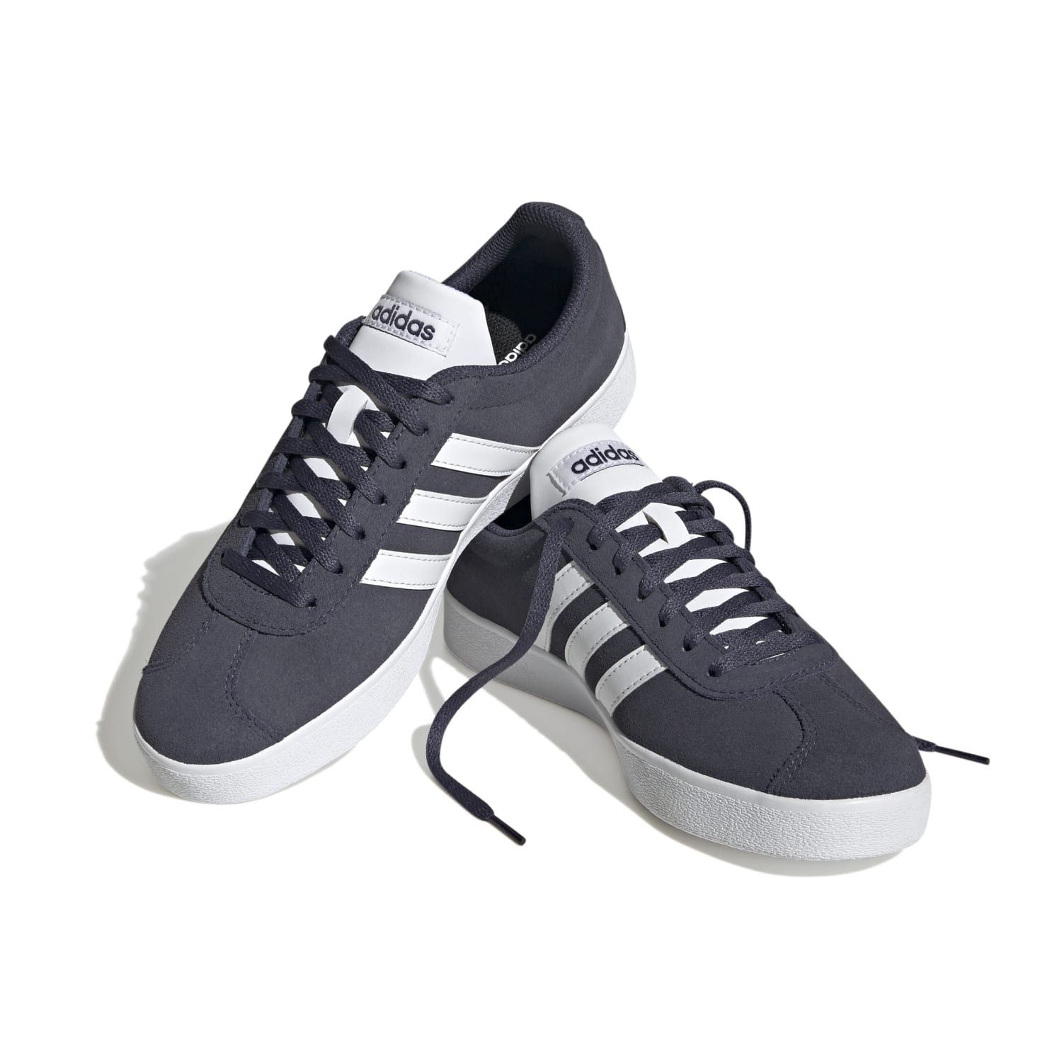 Adidas - VL Court 2.0 Suede shoes, Blue, large image number 1