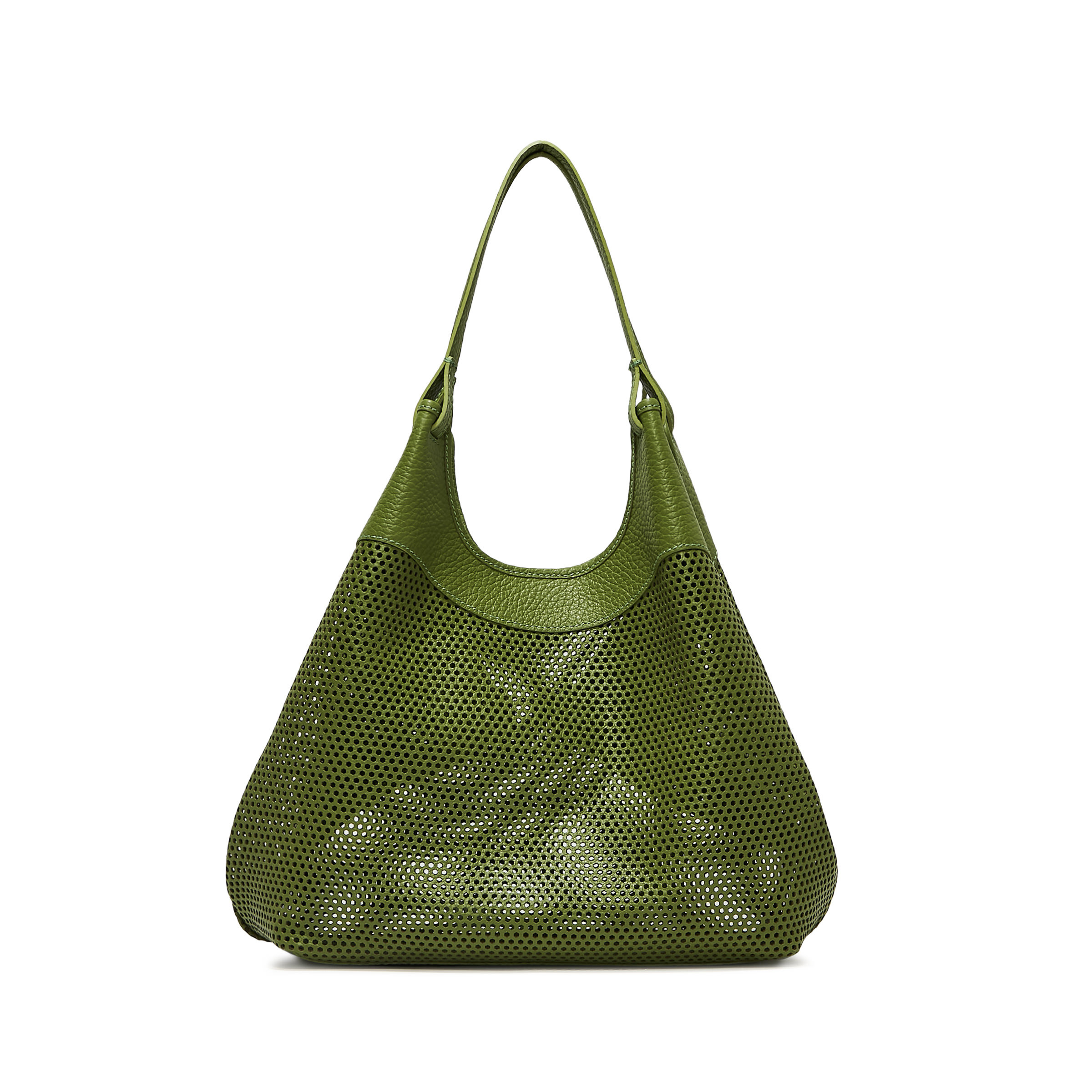 Gianni Chiarini - Dua bag in leather, Dark Green, large image number 0
