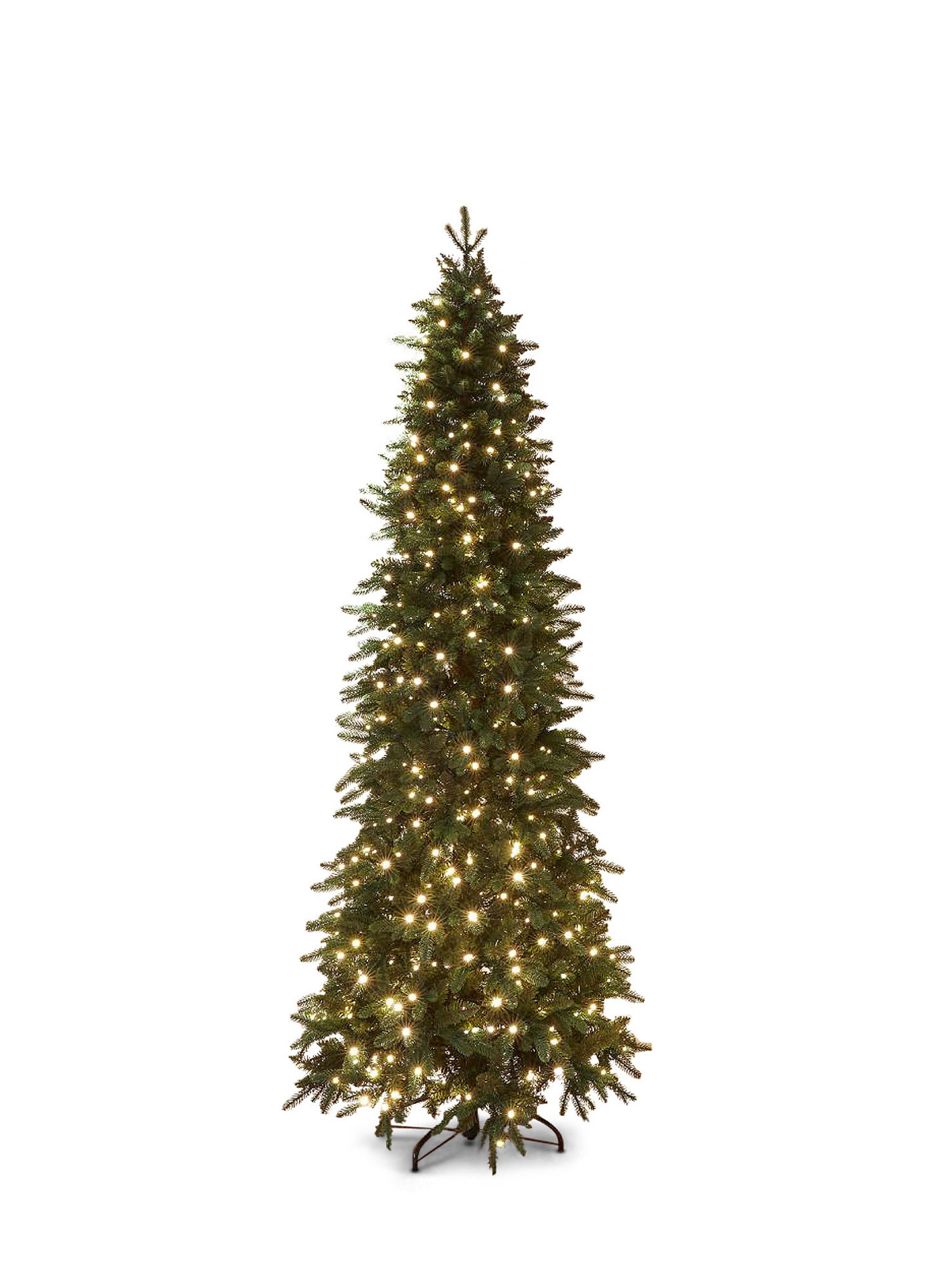 Albero di Natale Pino LUXURY Slim New 3000 LED H 210 cm. EDG Enzo De G