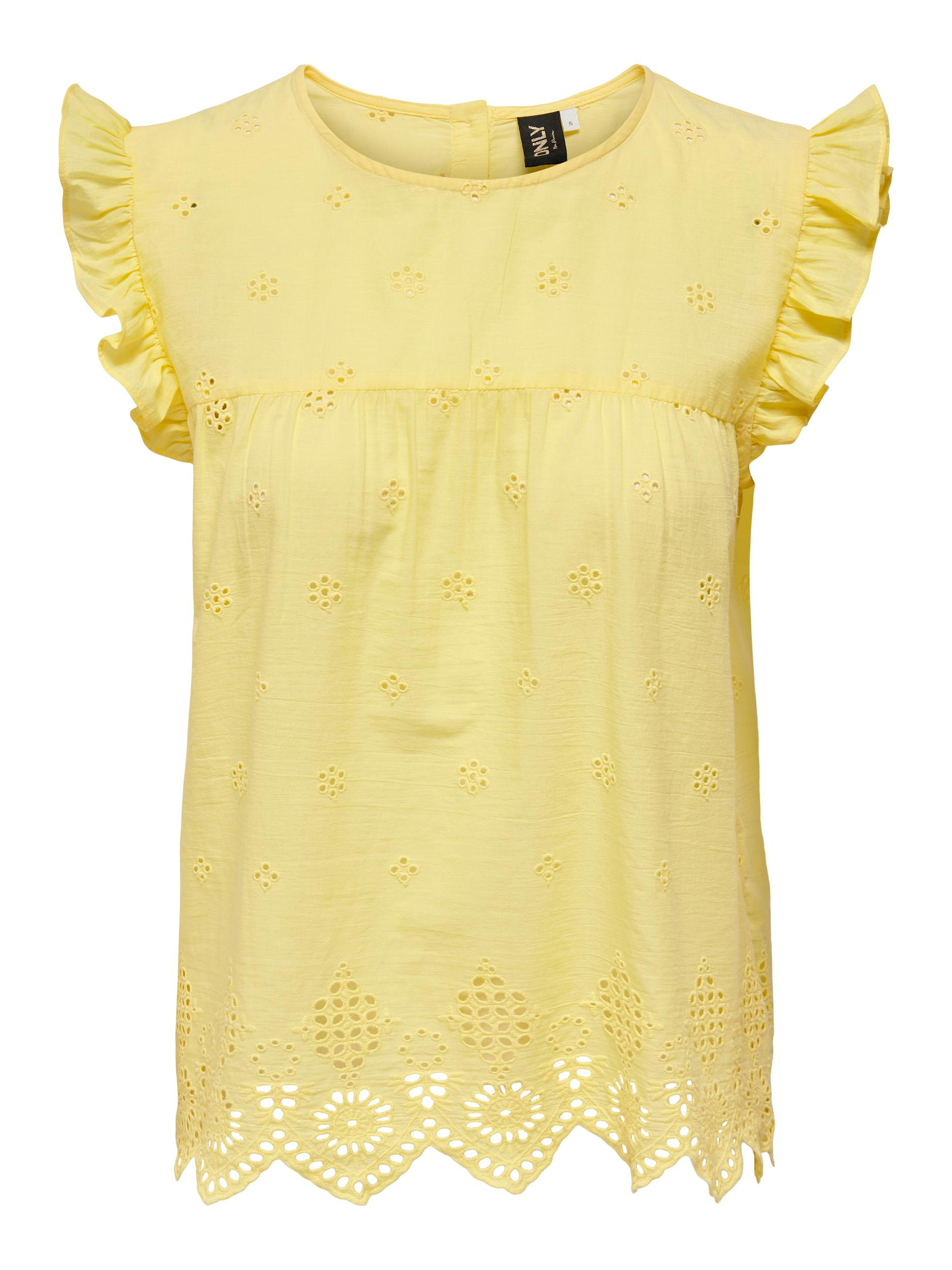 Only - Cotton top, Yellow, large image number 0