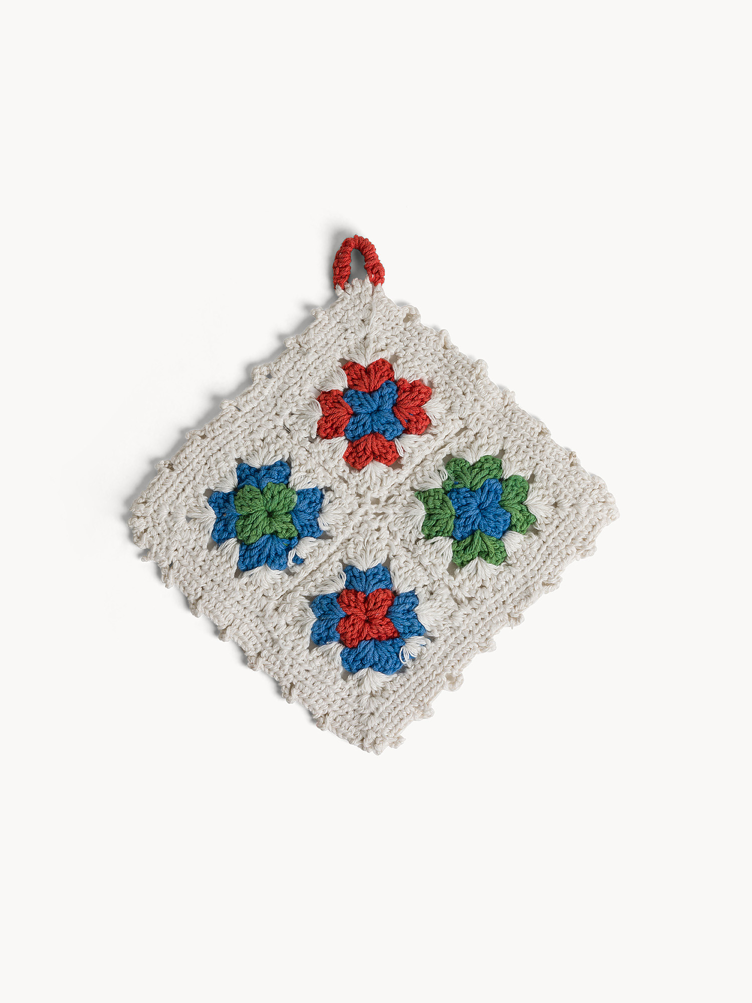 Presina crochet in puro cotone, Bianco, large image number 0