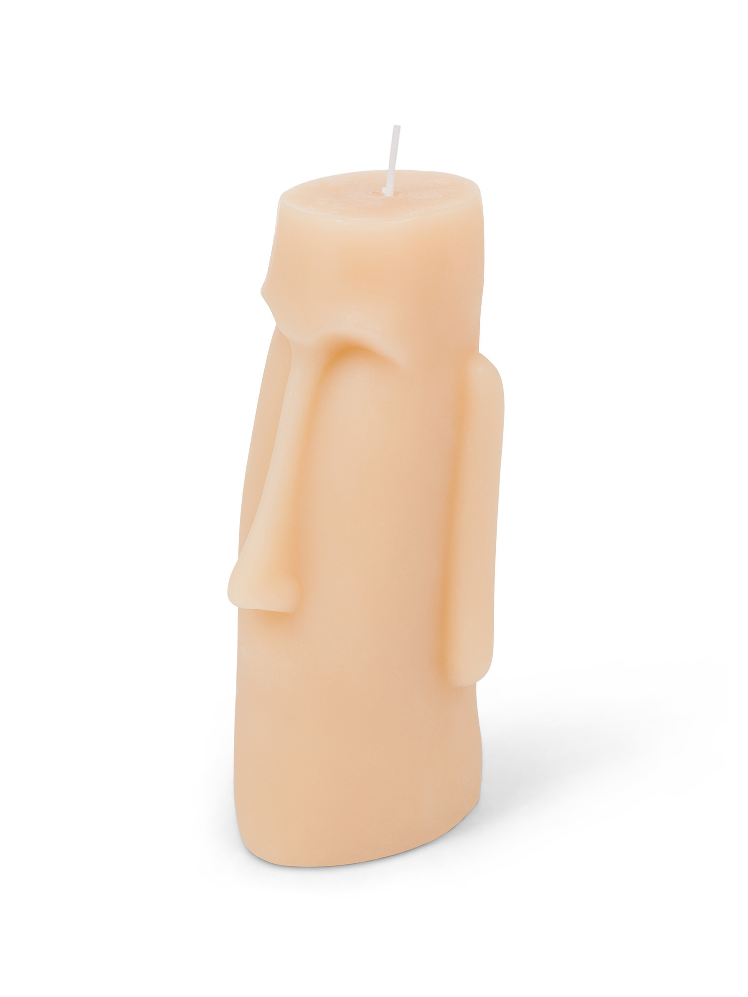 Face candle, Beige, large image number 1