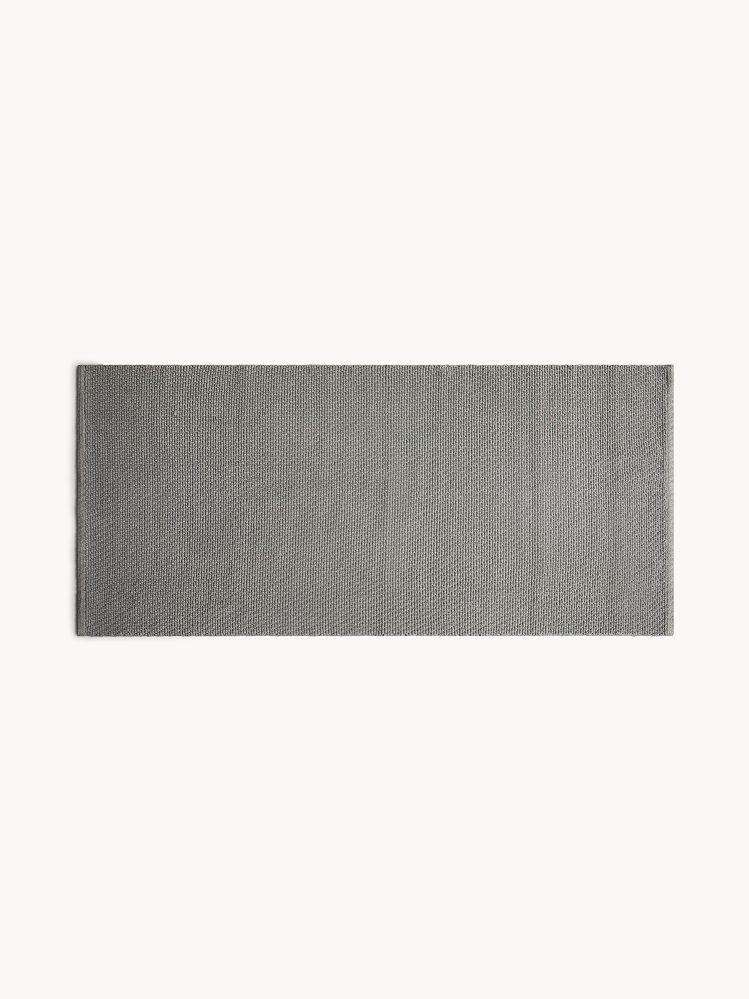 Tappeto bagno sardo in cotone, Grigio, large image number 0