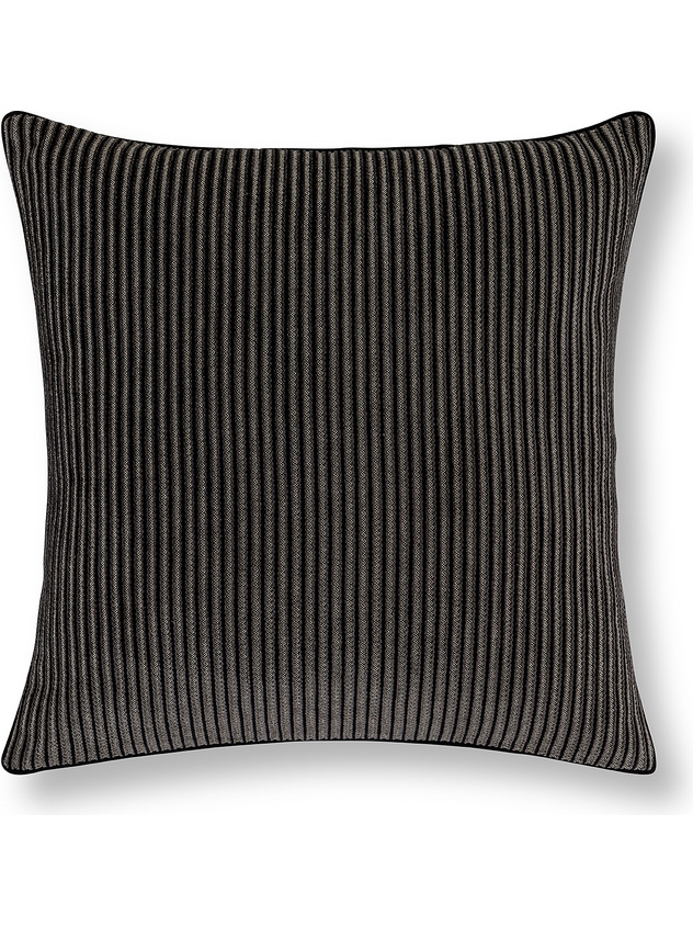 Cuscino jacquard motivo righe 45x45cm