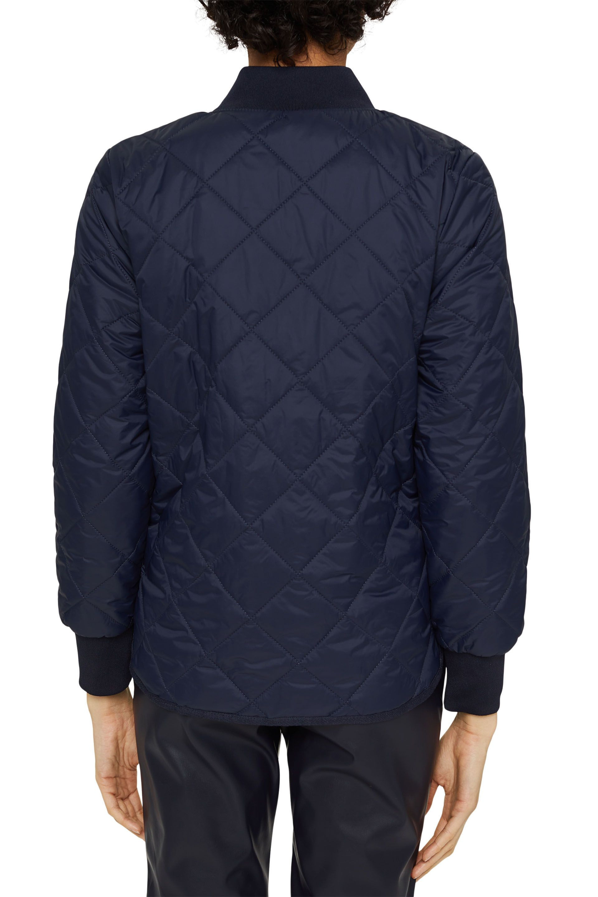 Quilted jacket with zip, Blue, large image number 1