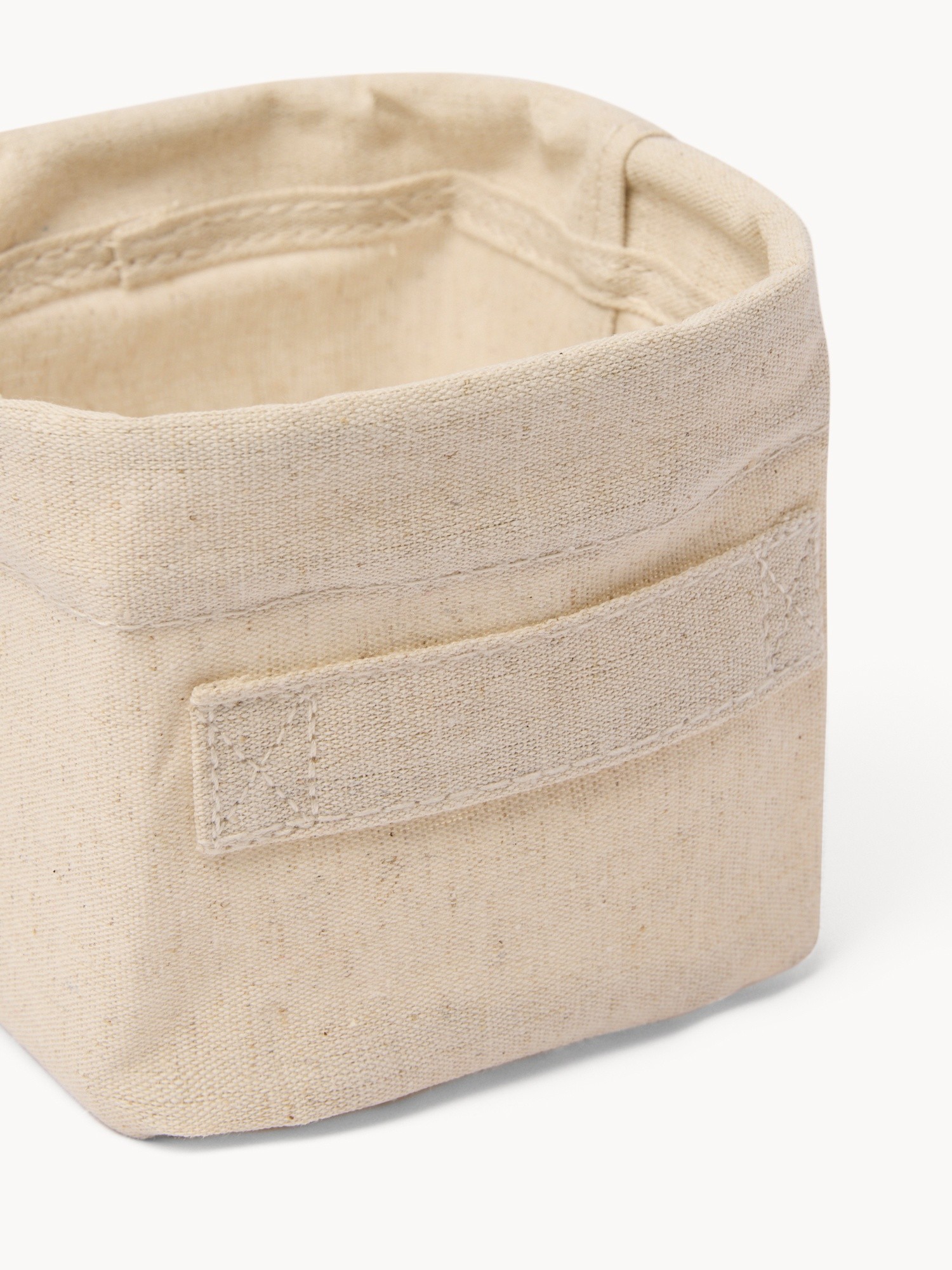 Linen handle organizer, Light Beige, large image number 1