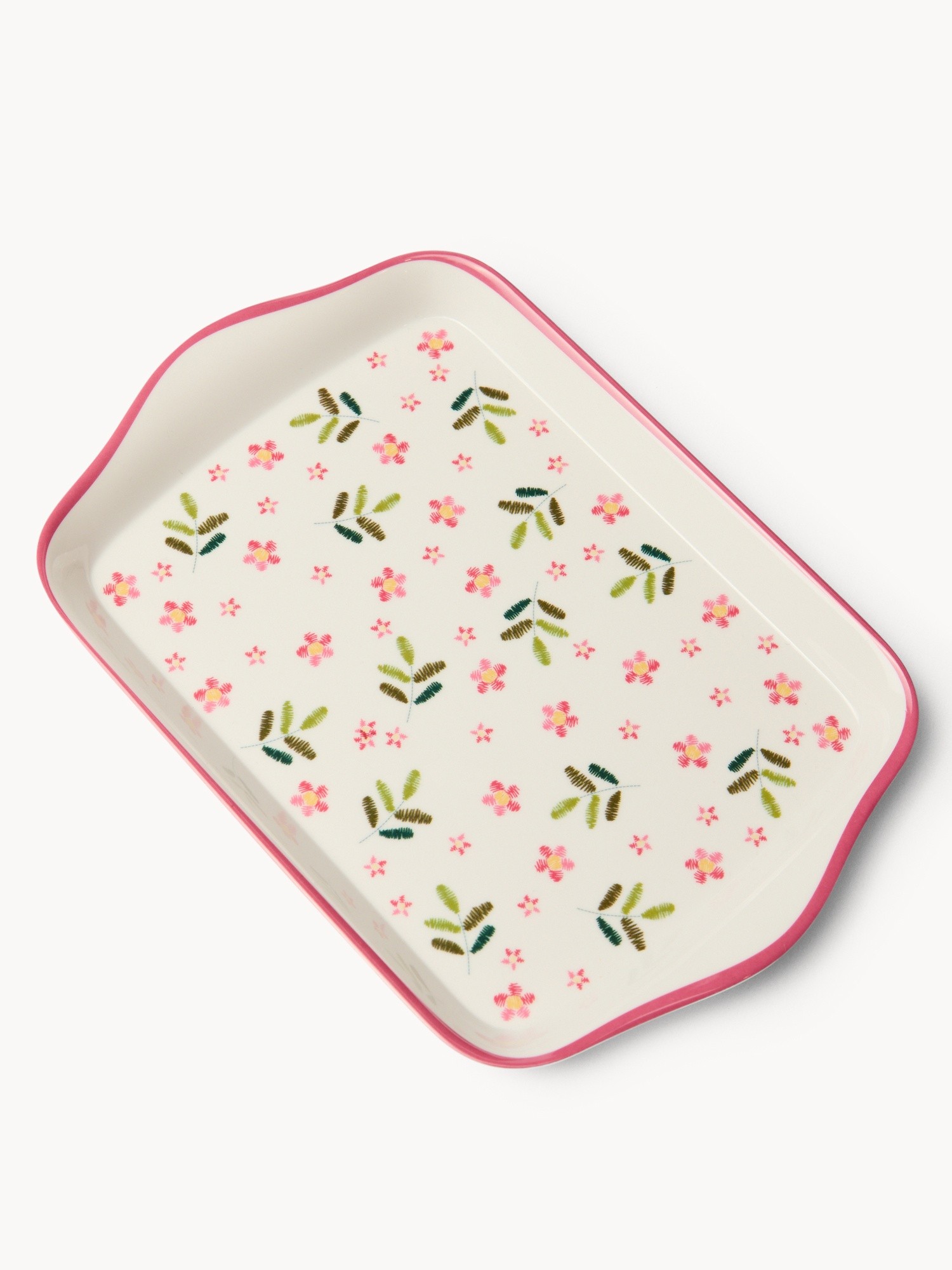 Vassoio in melammina motivo rose - Prezzo di lancio, Multicolor, large image number 1
