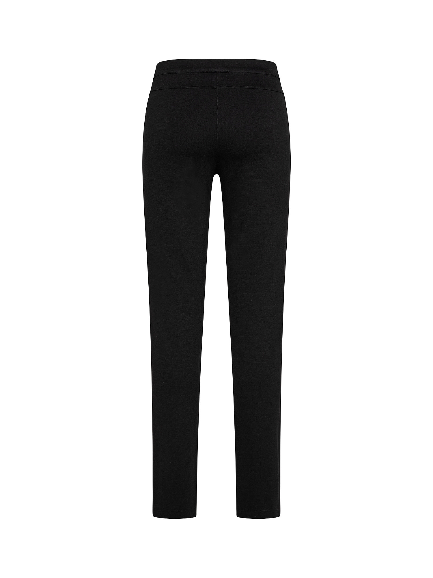 Trousers with pockets, Black, large image number 1