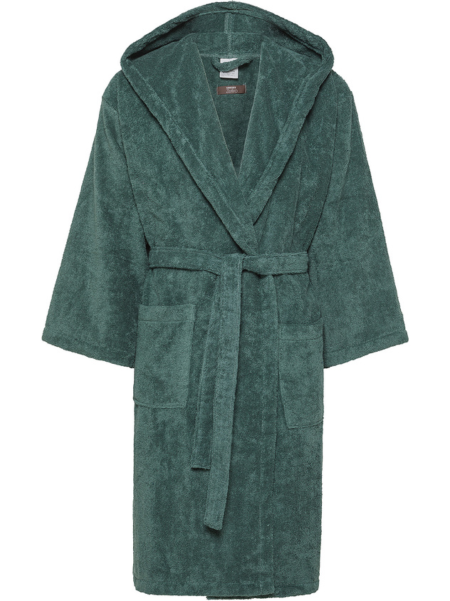 Zefiro solid color 100% cotton bathrobe