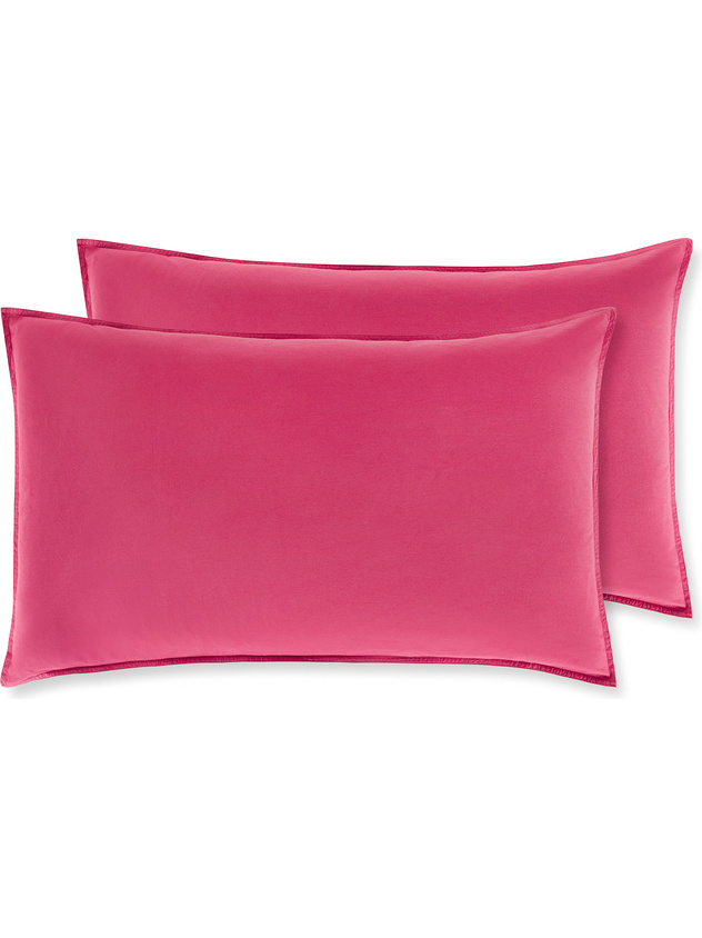 Set of 2 percale cotton pillowcases printed Special Capsule SOCIETY Made in Italy for Coincasa