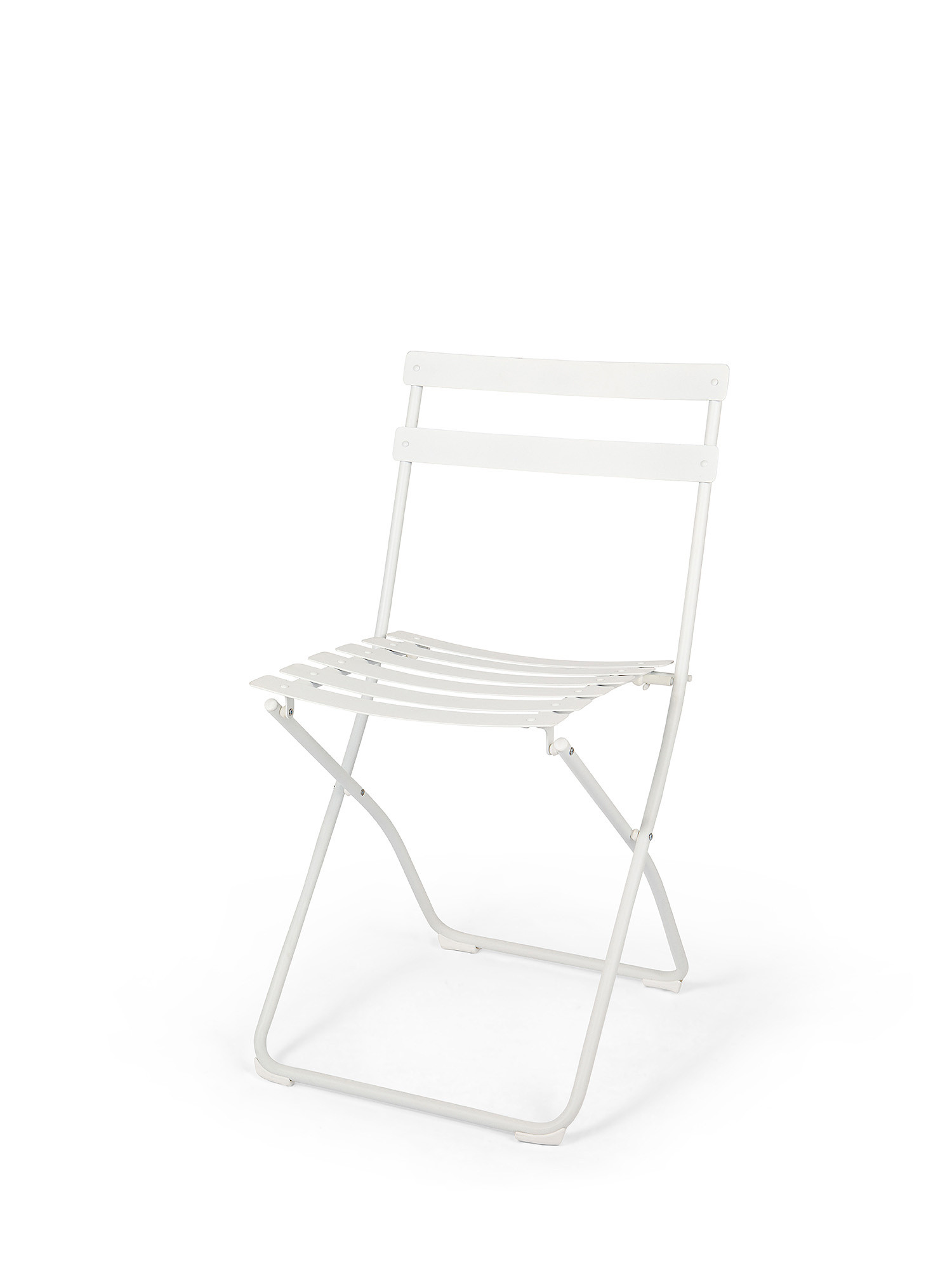 Fiam - Spring folding outdoor steel chair, White, large image number 0