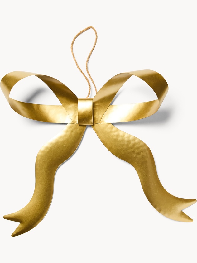 Decorazione a forma di fiocco in ferro