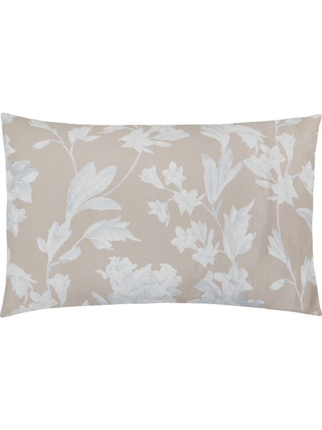 Portofino floral pattern cotton satin pillowcase