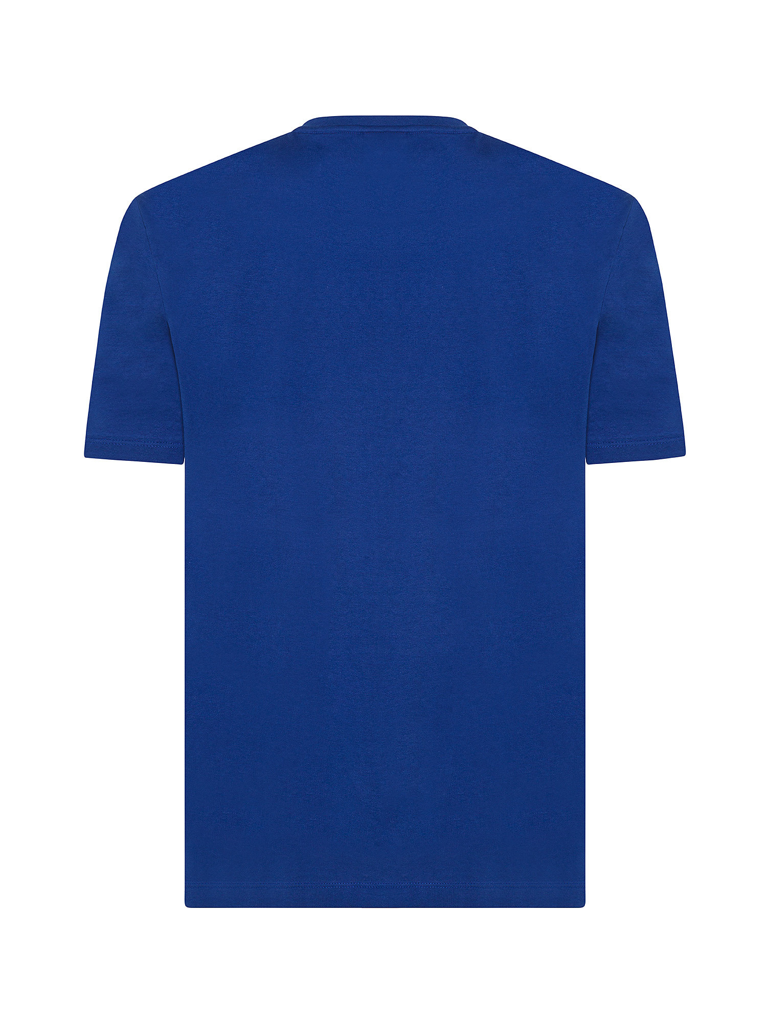 Hugo - T-shirt con logo in cotone, Blu royal, large image number 1