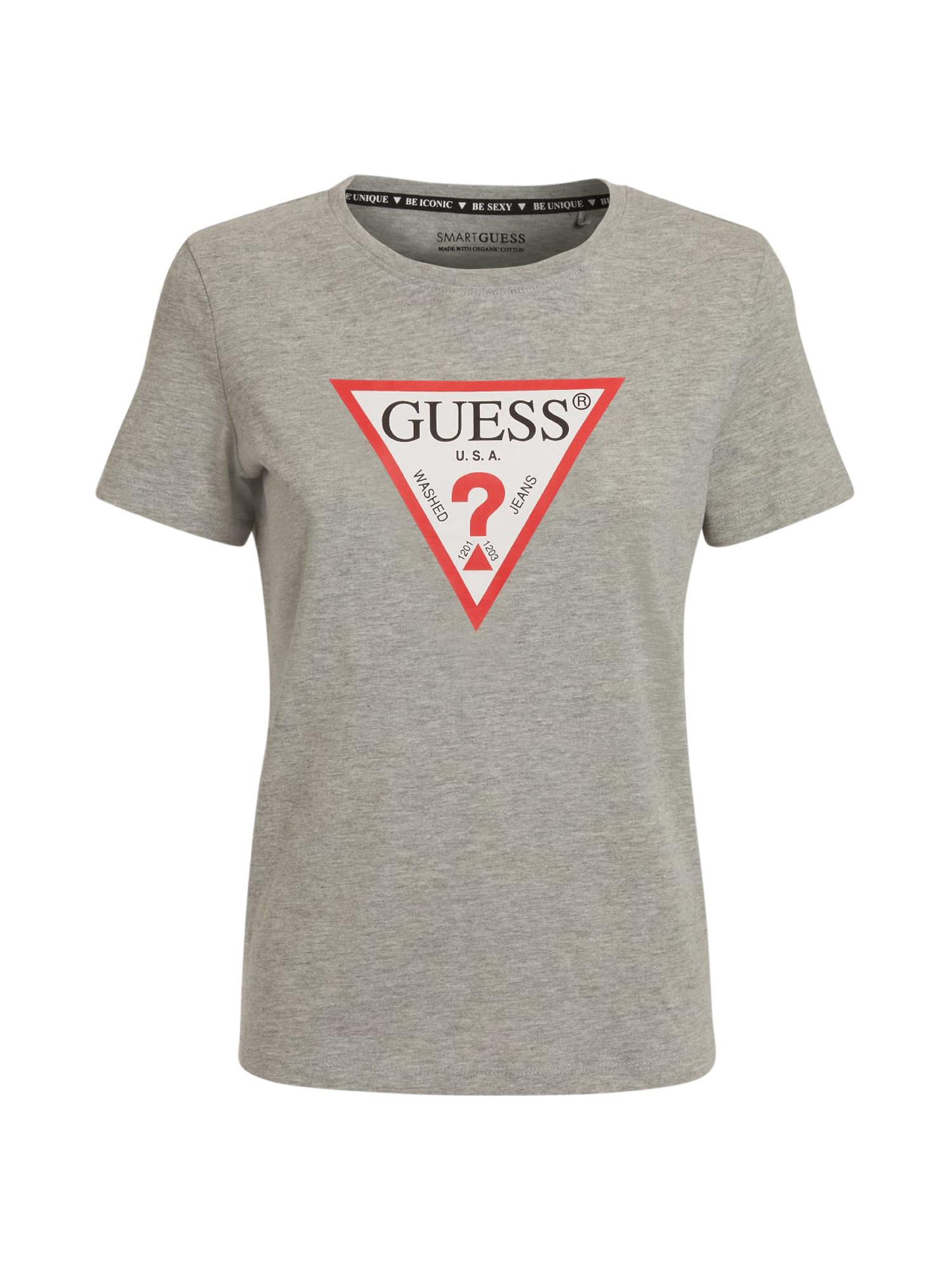 Triangle logo t-shirt, Grey, large image number 0