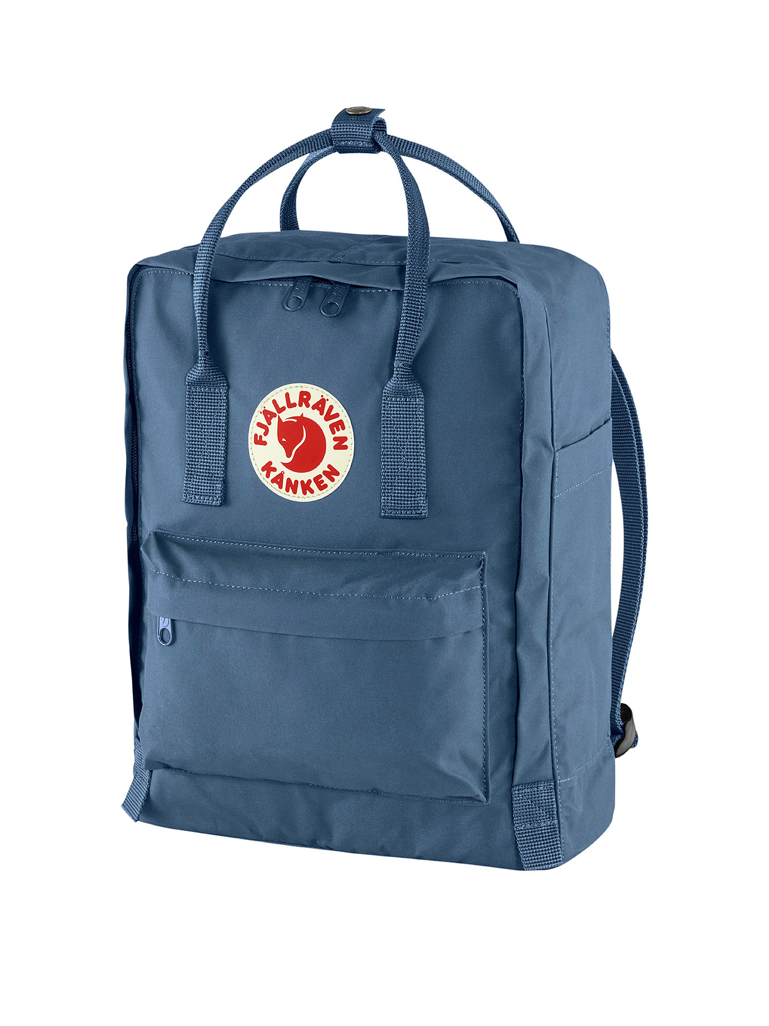 Kanken is the classic version of the iconic backpack from the Swedish brand Fjallraven., Blue, large image number 1