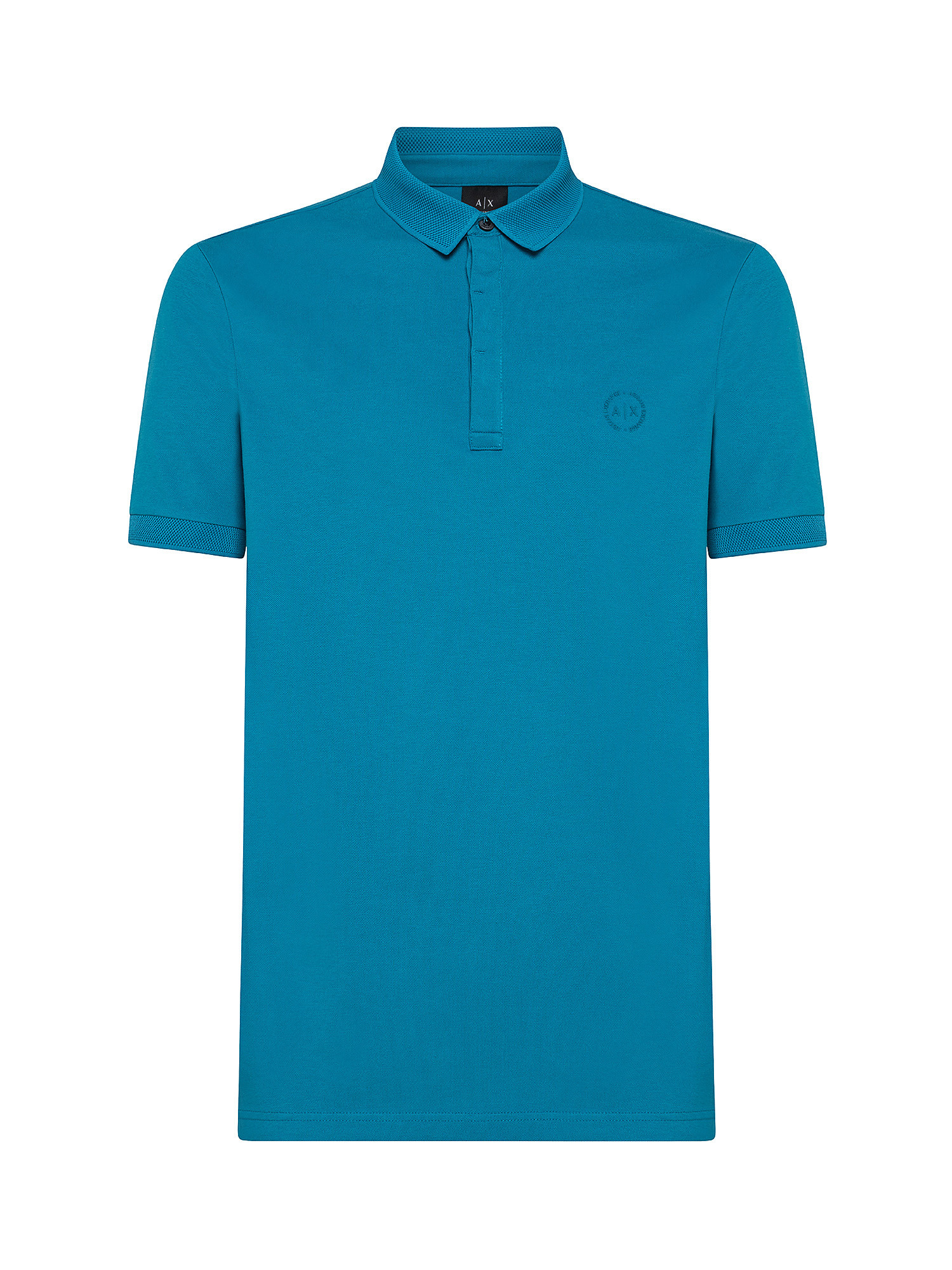 Polo shirt, Turquoise, large image number 0