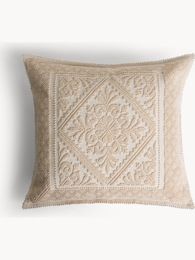 Sardinian pillowcase in pure cotton 50x50cm