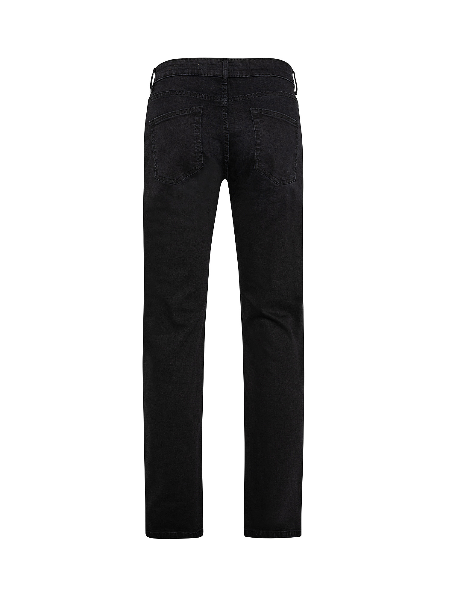 Five pocket jeans, Black, large image number 1