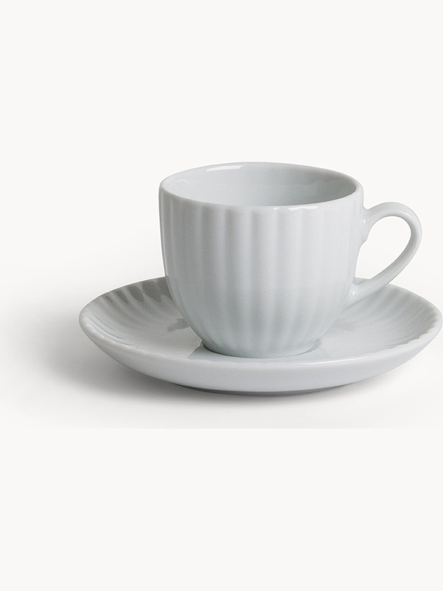 Tazza caffè in porcellana Country chic