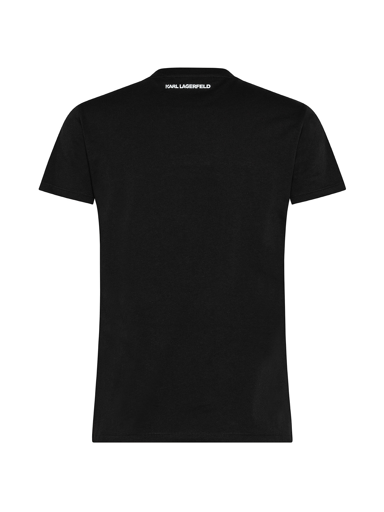 Jelly Karl Logo T-Shirt, Black, large image number 1