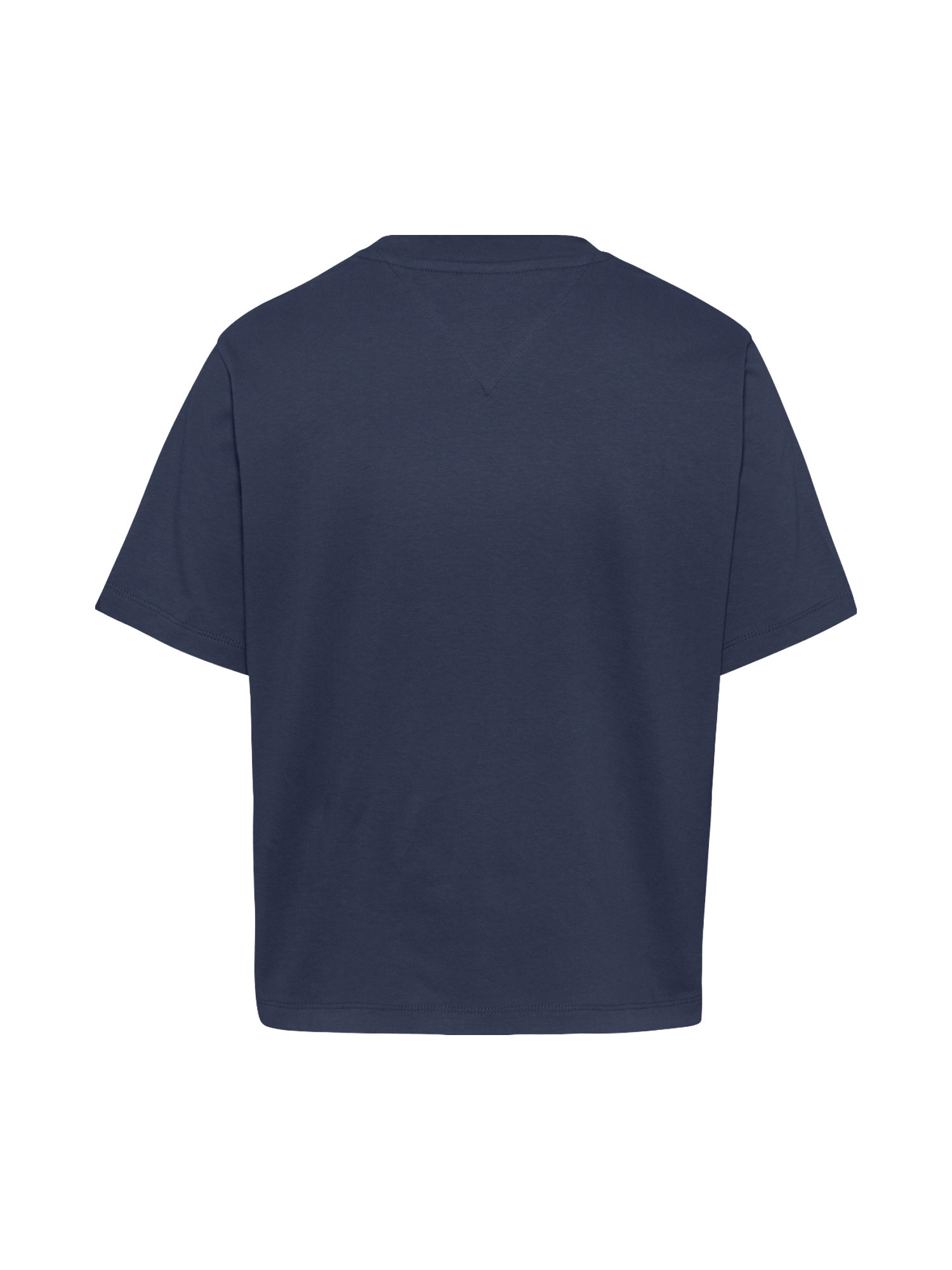 T-shirt regular fit con logo, Blu, large image number 1