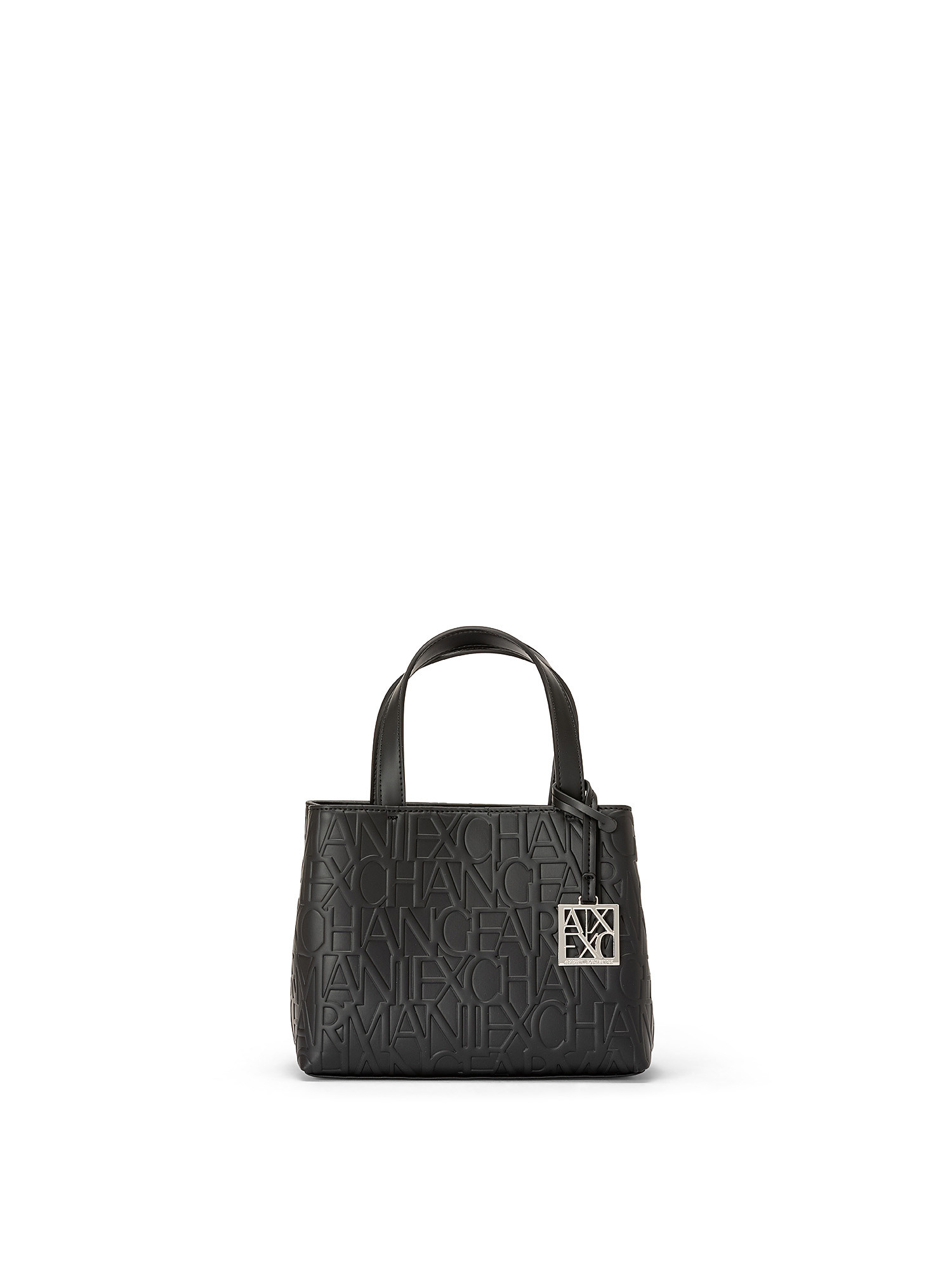 Small open shopping bag, Black, large image number 0