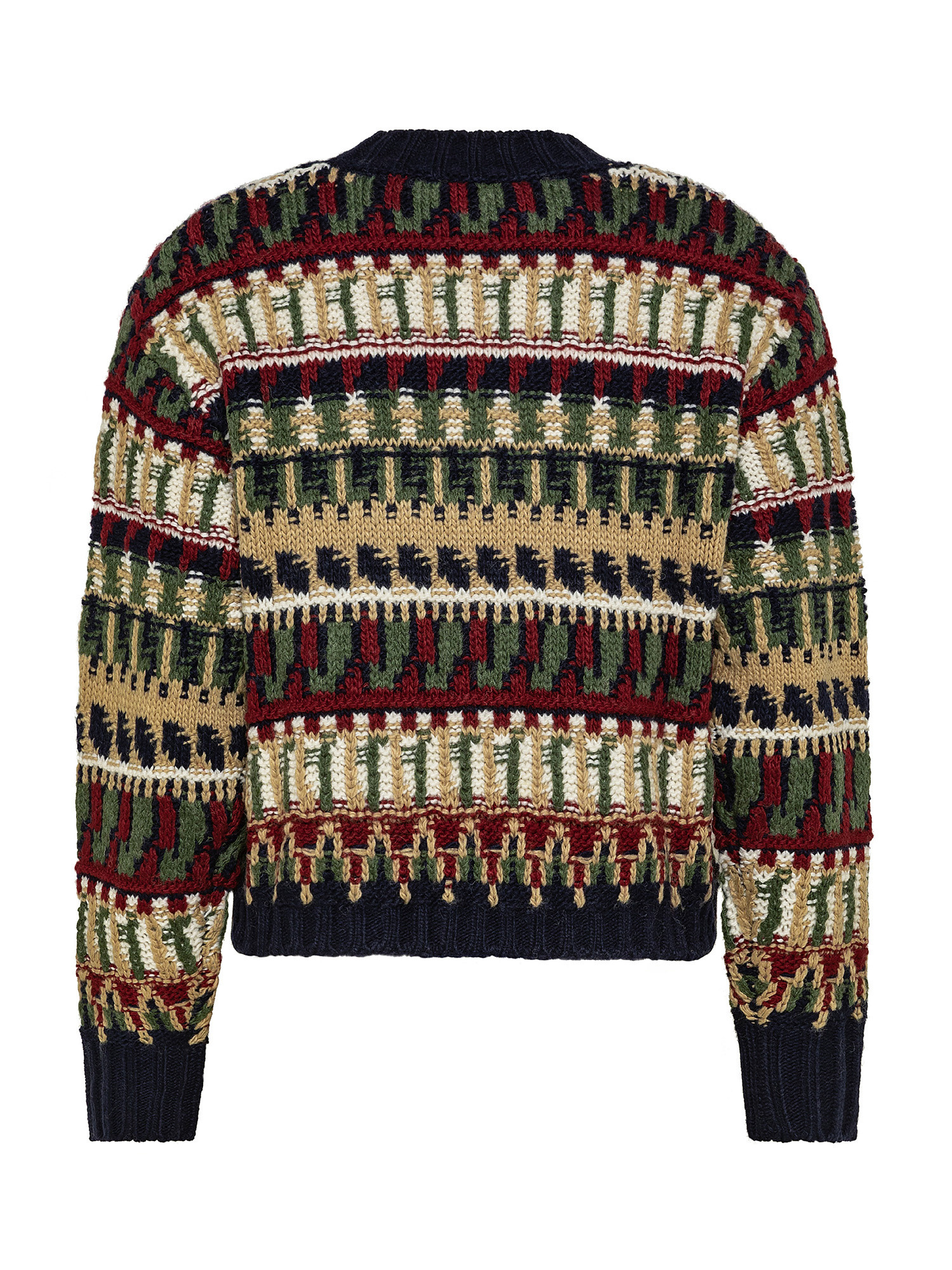 Barbara jacquard sweater, Multicolor, large image number 1