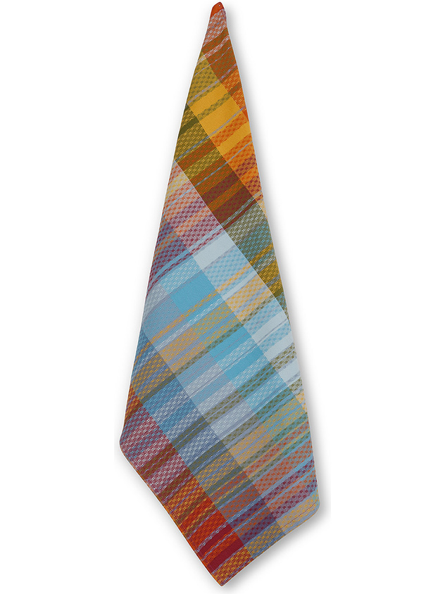 Strofinaccio puro cotone trama jacquard