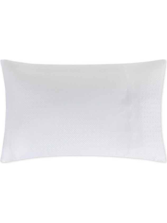 Cotton percale jacquard pillowcase Portofino