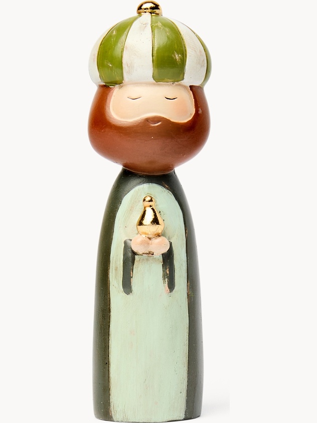 Statuetta in resina natività