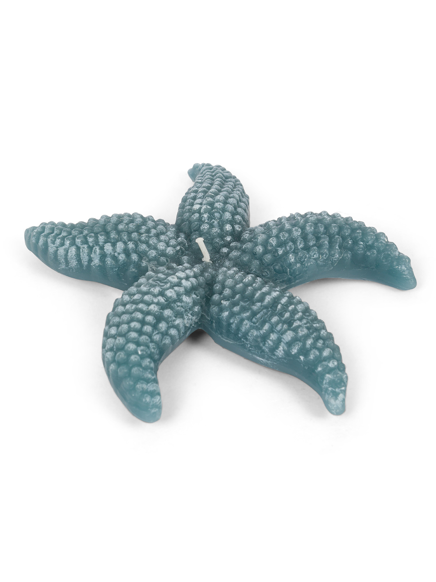 Handcrafted starfish candle, Light Blue, large image number 1