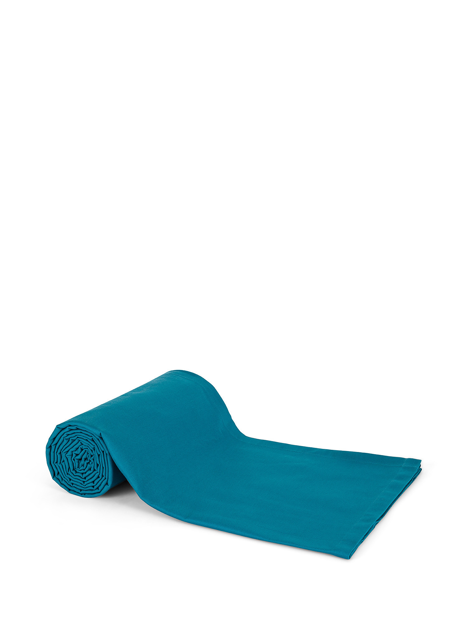 Solid color 100% cotton furnishing towel, Blue, large image number 0