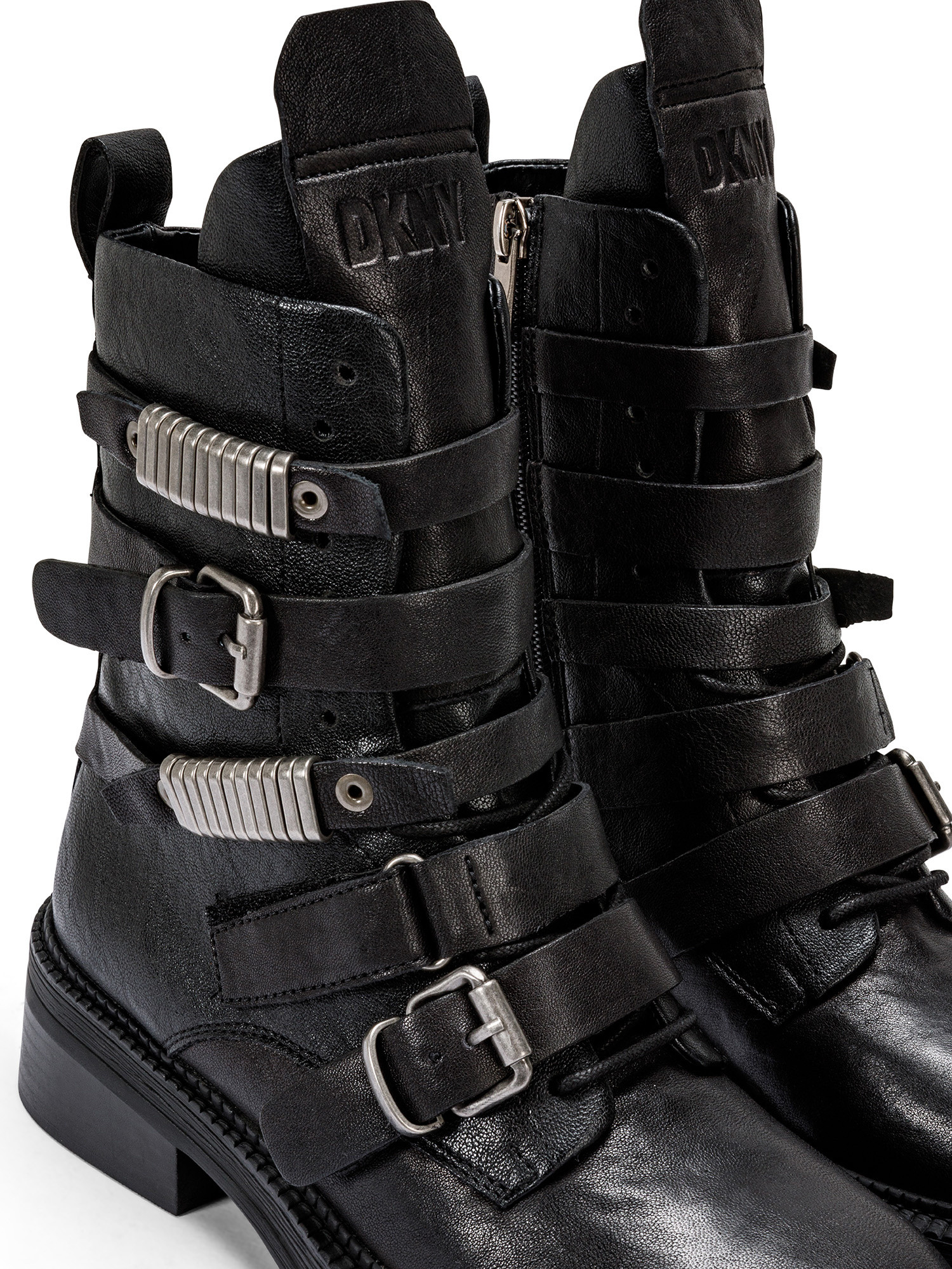 DKNY - Lace up ankle boots, Black, large image number 3