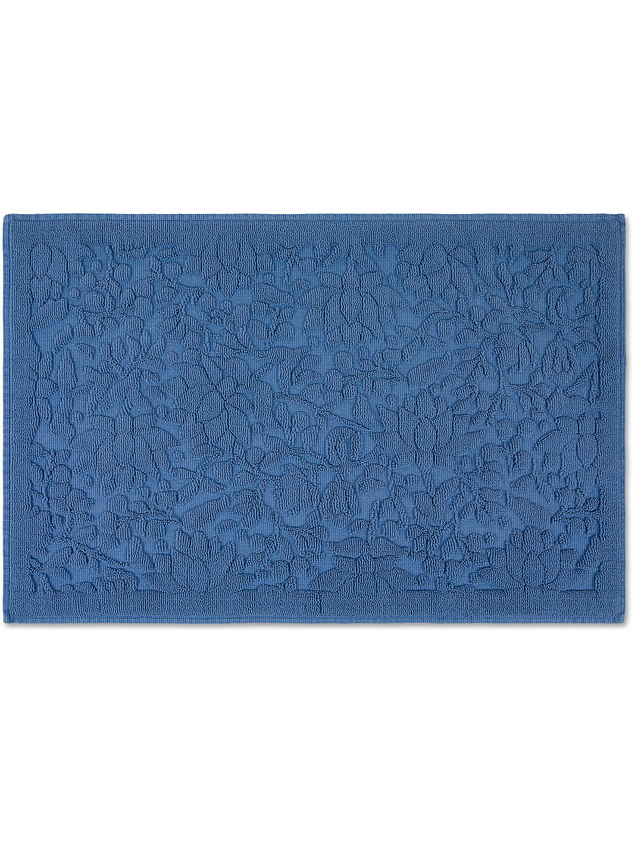 Zefiro solid color cotton shower mat